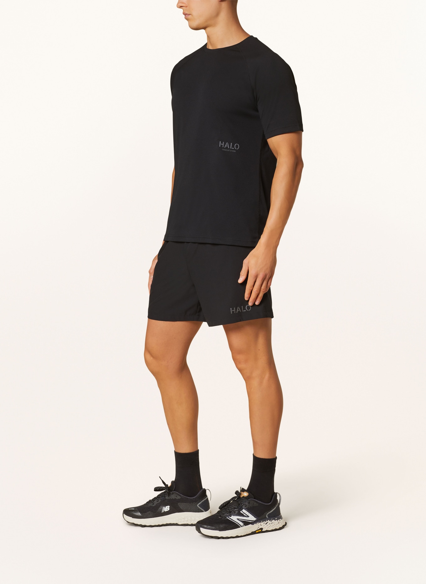 HALO Shorts TECH, Color: BLACK (Image 4)