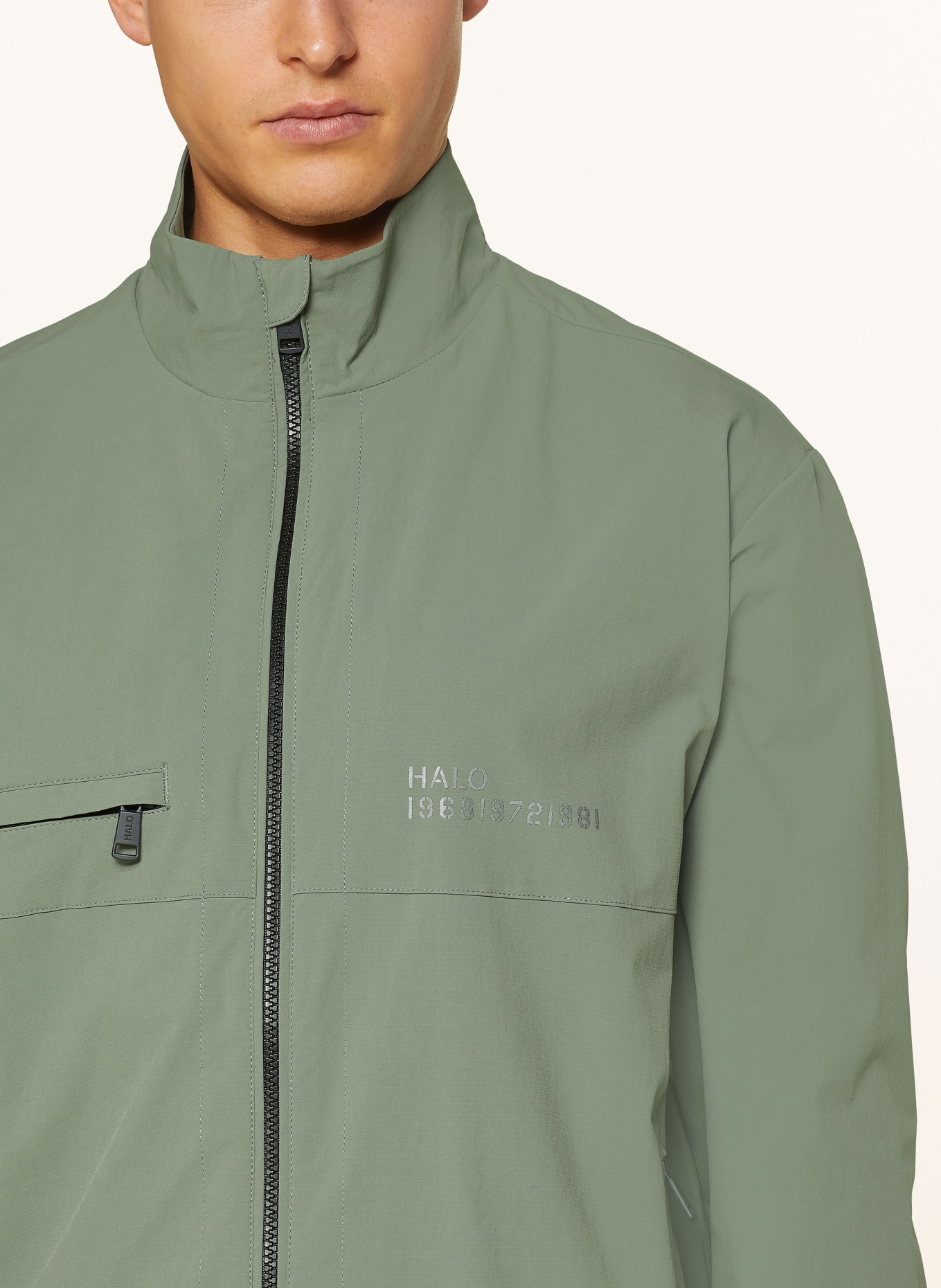 HALO Training jacket, Color: GREEN (Image 4)