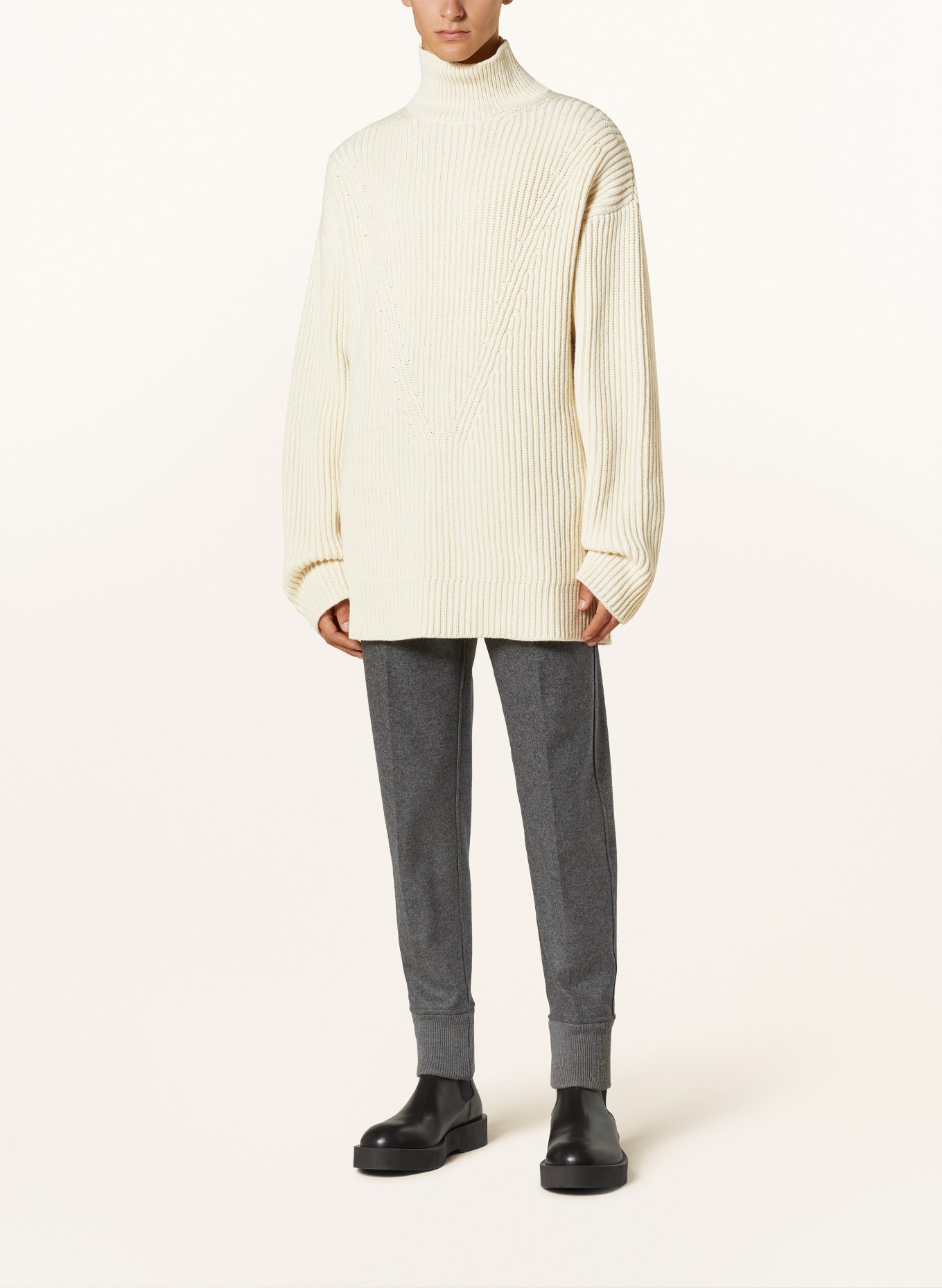 JIL SANDER Sweater, Color: ECRU (Image 2)