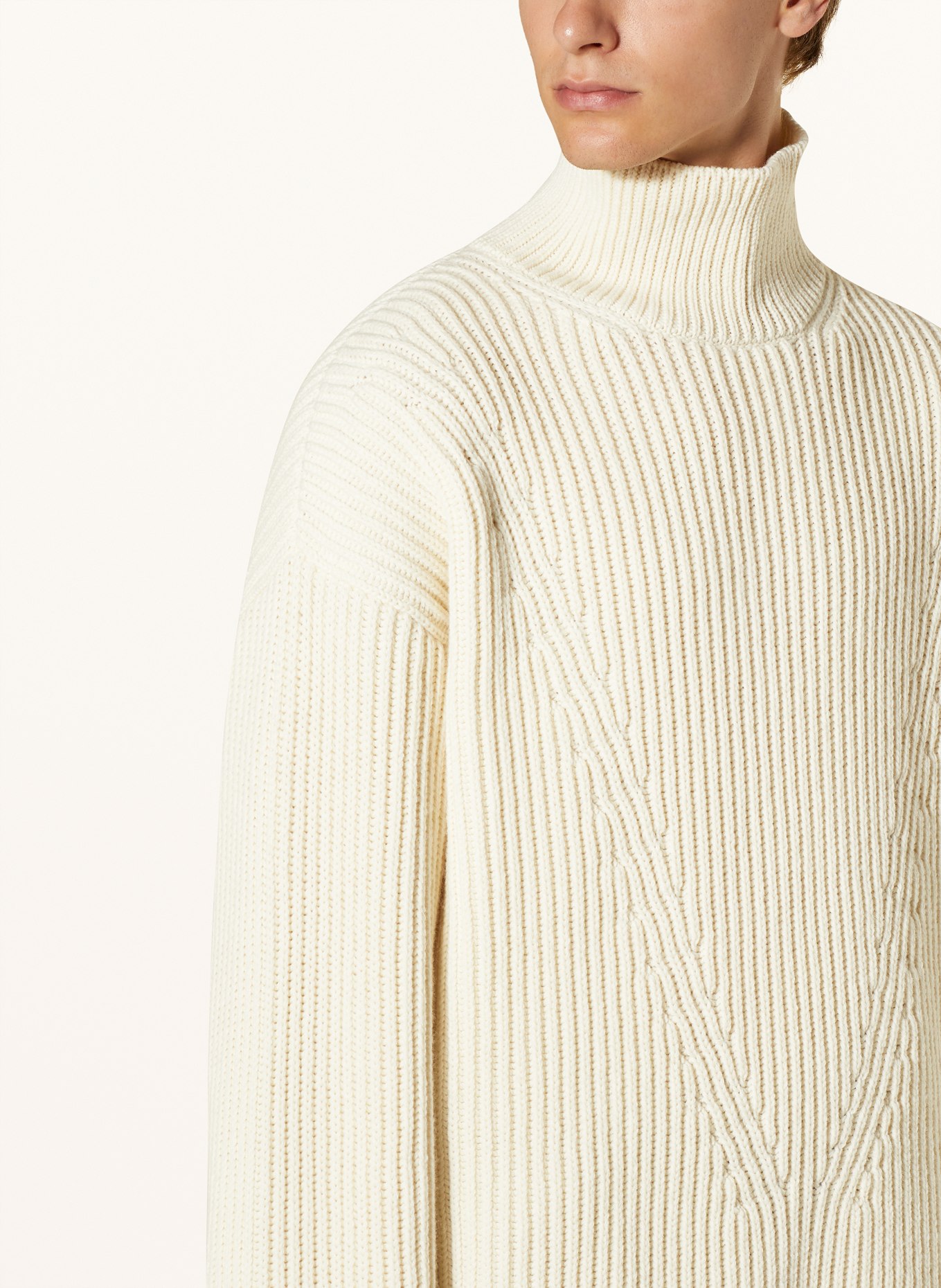 JIL SANDER Sweater, Color: ECRU (Image 4)
