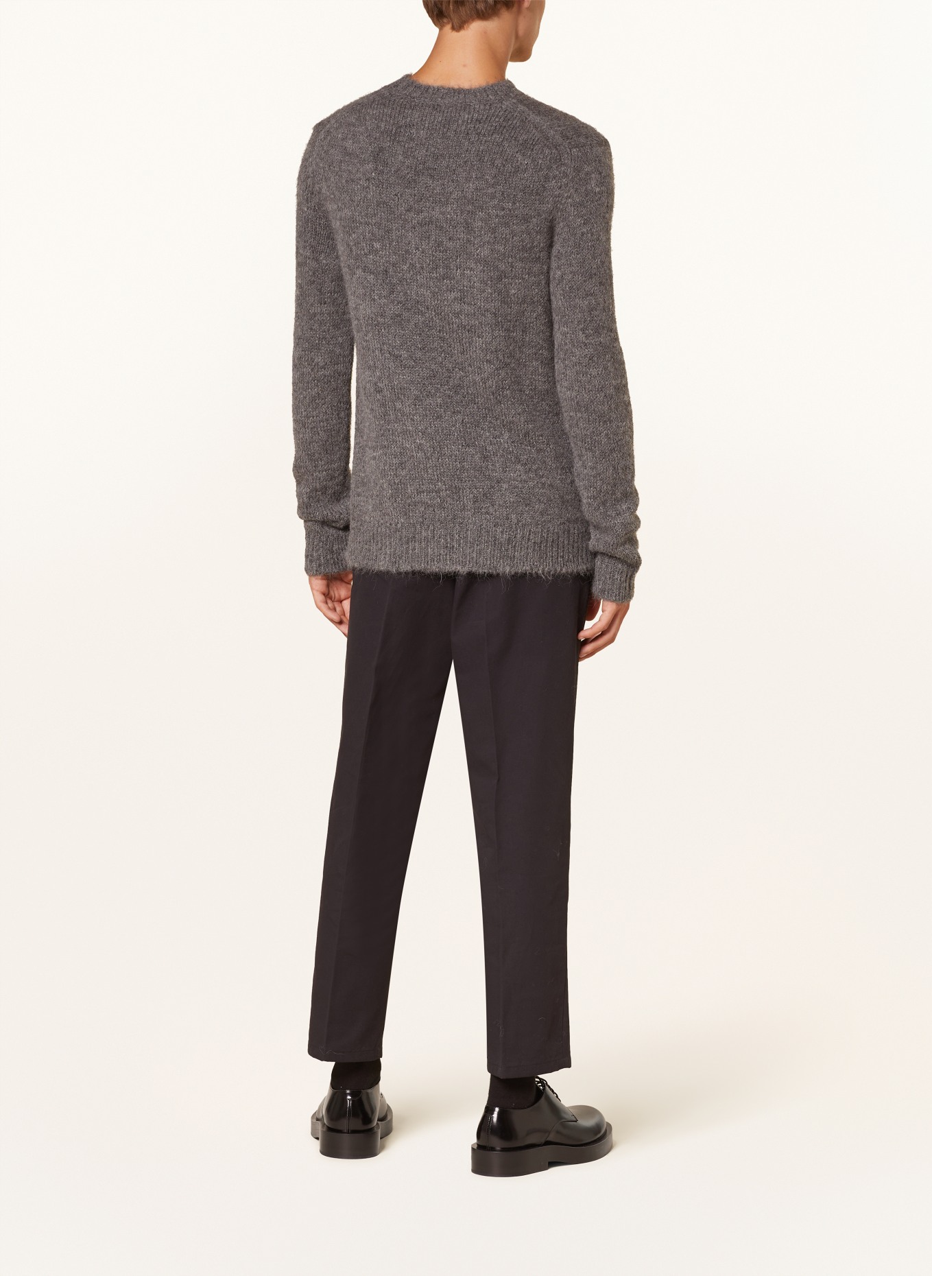 JIL SANDER Alpaca sweater: GRAY