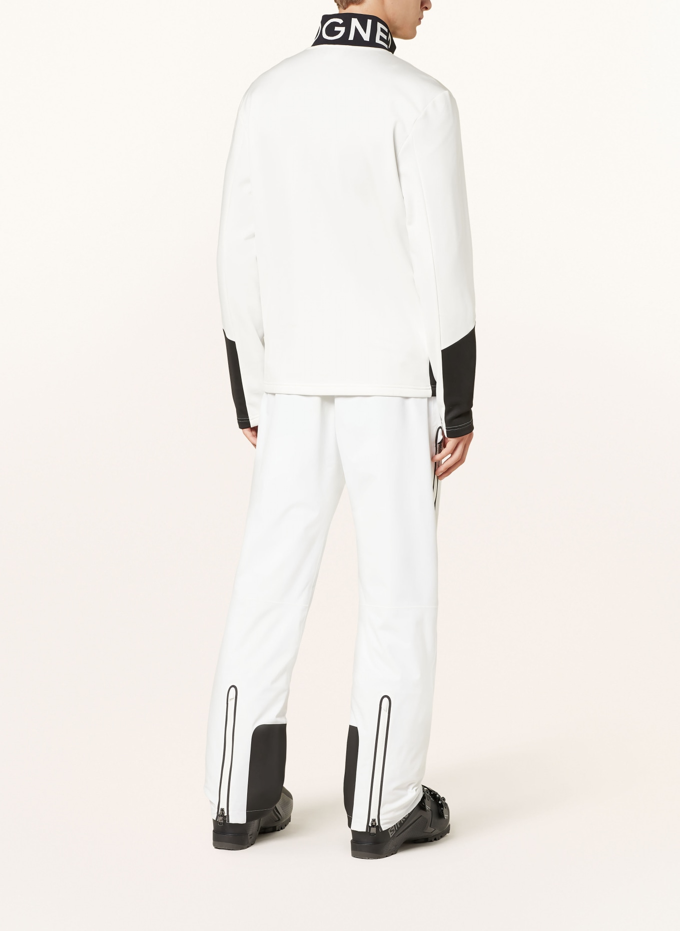 BOGNER Veste intermédiaire XILAS1: BLANC / NOIR