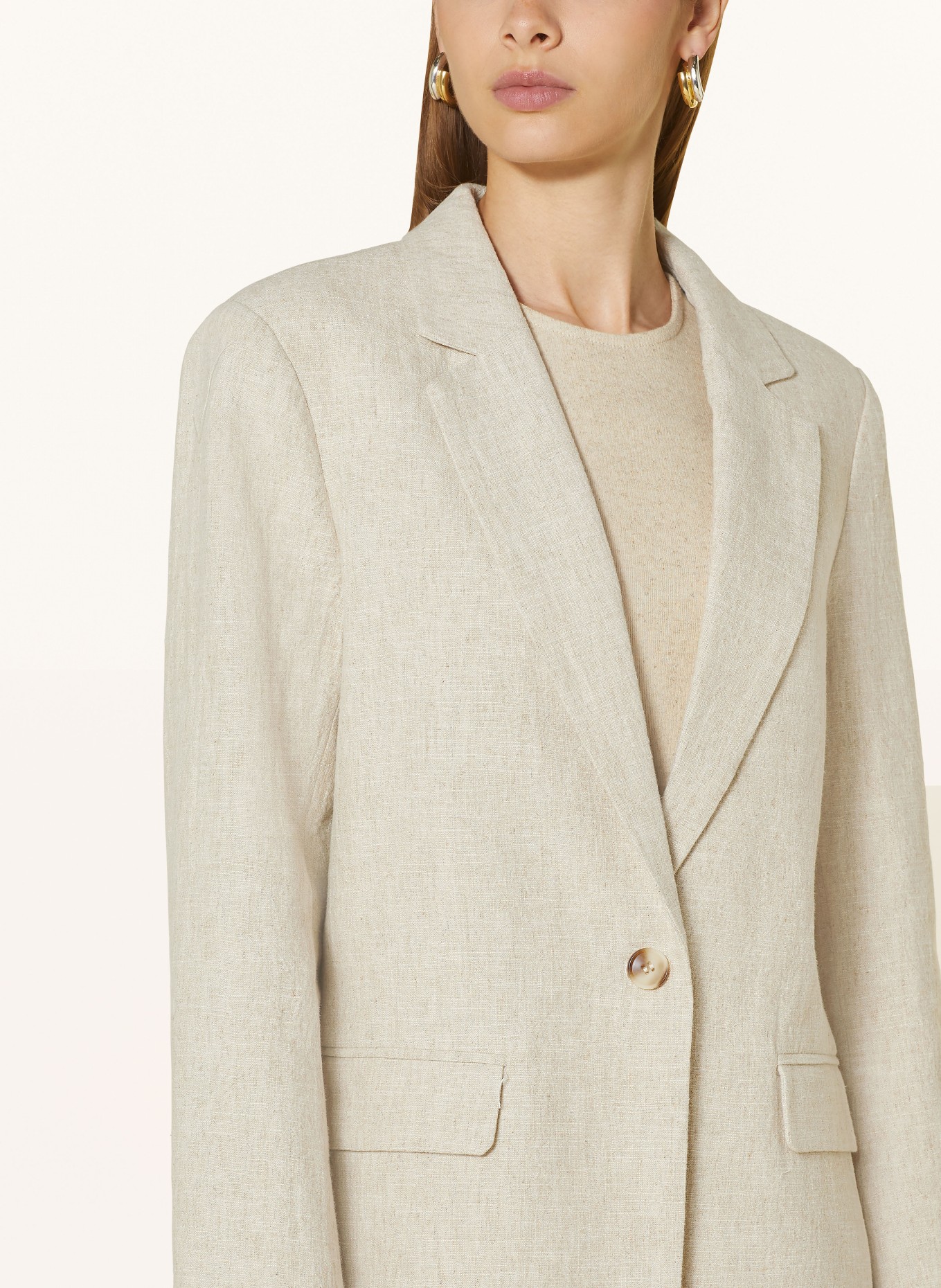 NEO NOIR Blazer JARMON, Color: BEIGE (Image 4)