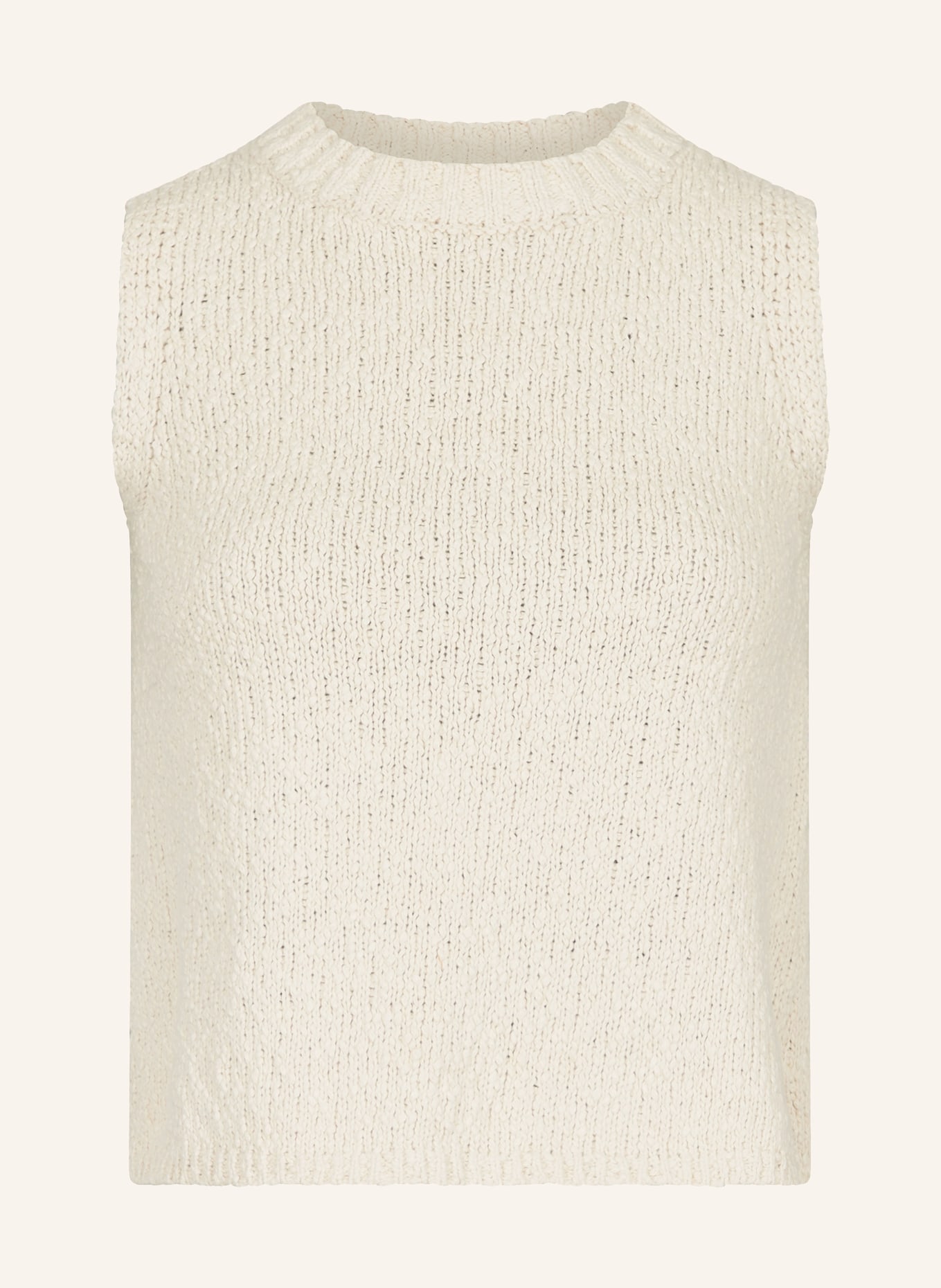NEO NOIR Knit top VIRENA, Color: BEIGE (Image 1)