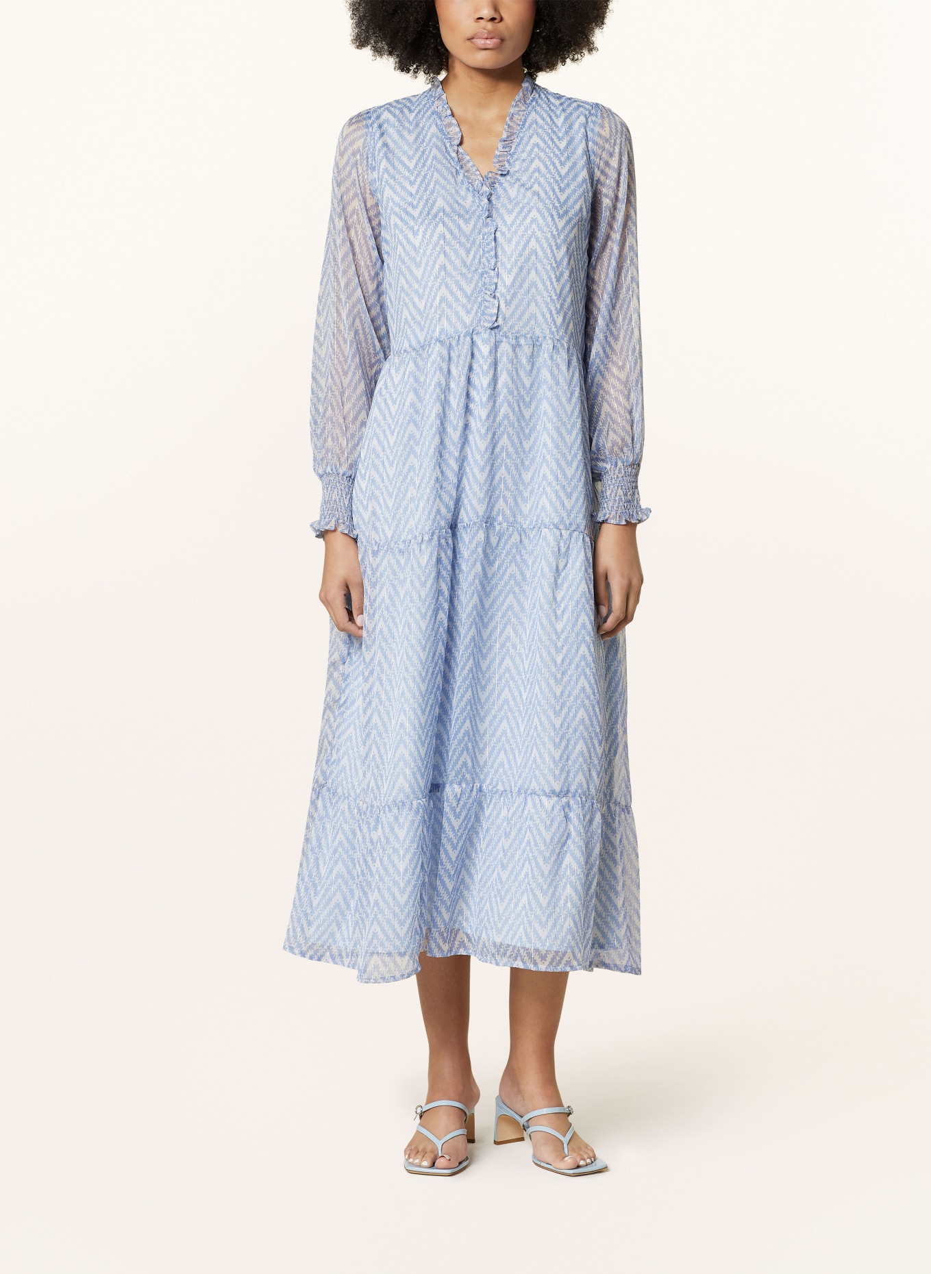 NEO NOIR Kleid KOBIA, Farbe: HELLBLAU (Bild 2)