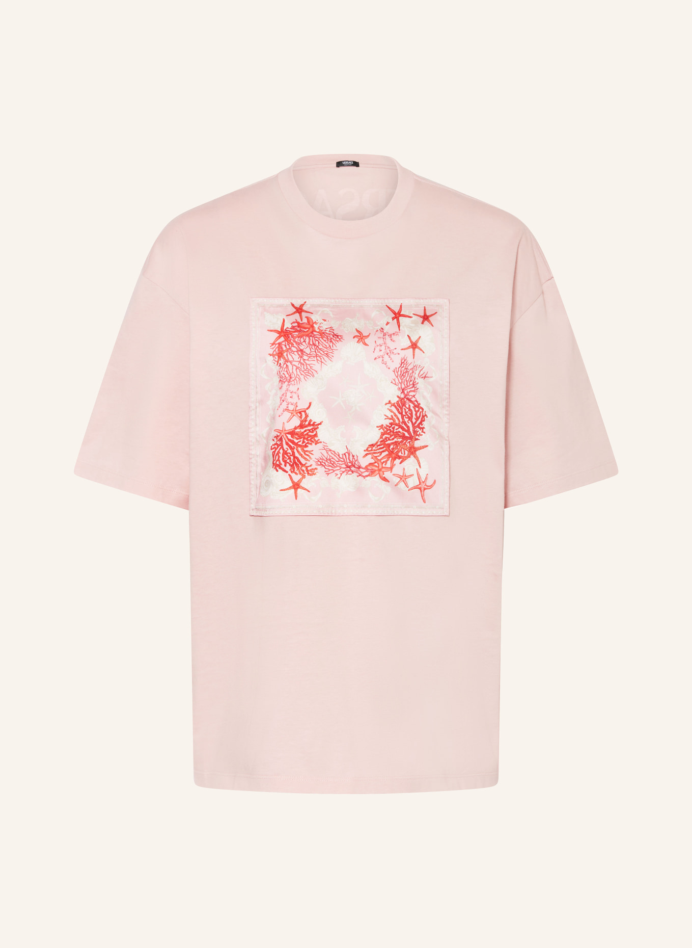 VERSACE T-shirt, Color: PINK (Image 1)