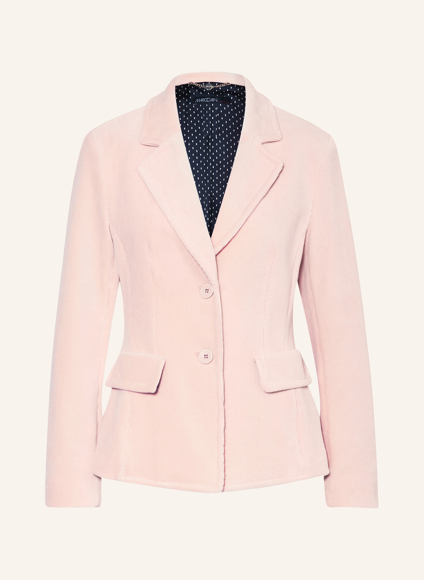 MARC CAIN Corduroy blazer, Color: 213 warm rose (Image 1)