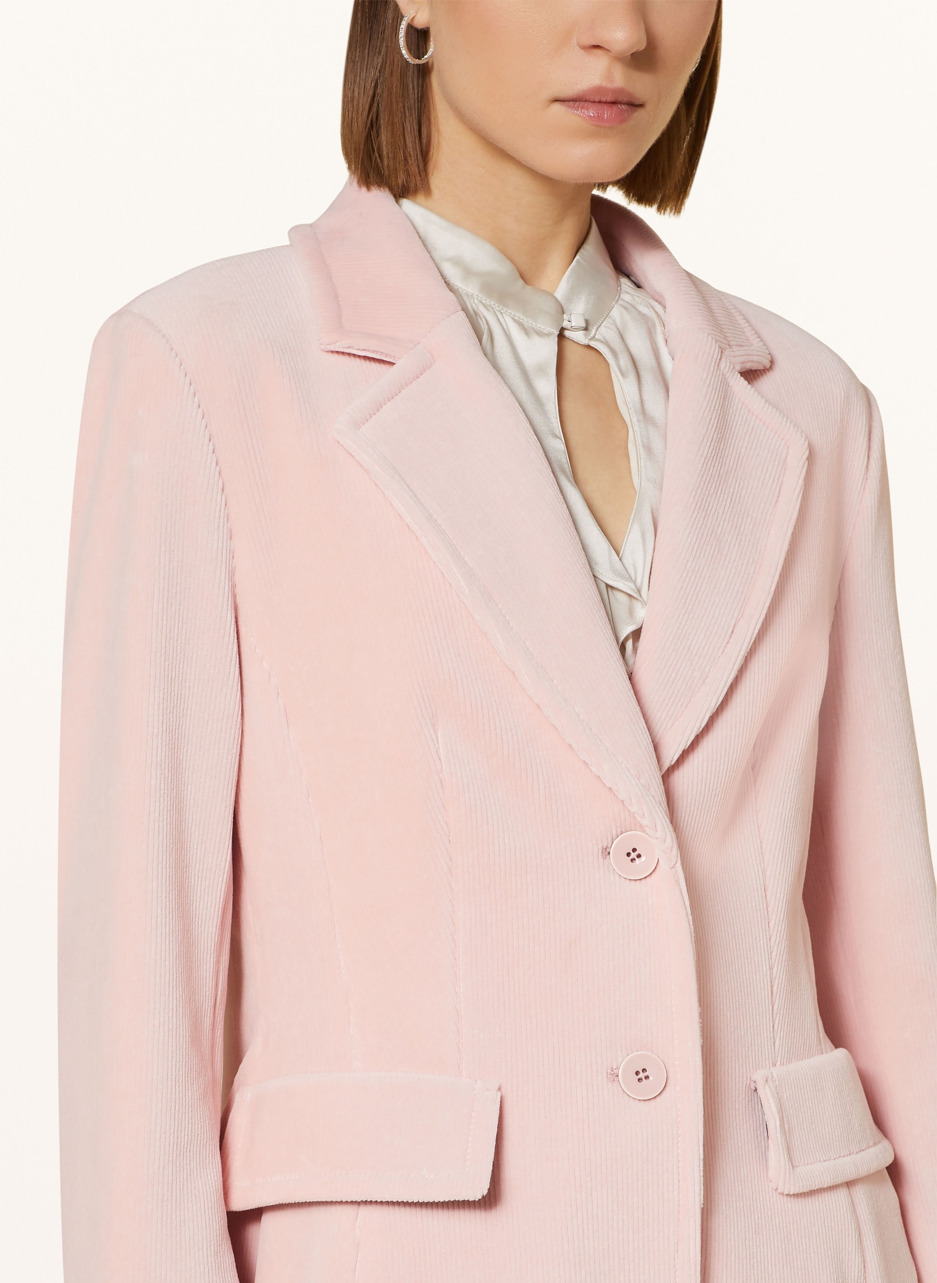 MARC CAIN Corduroy blazer, Color: 213 warm rose (Image 4)