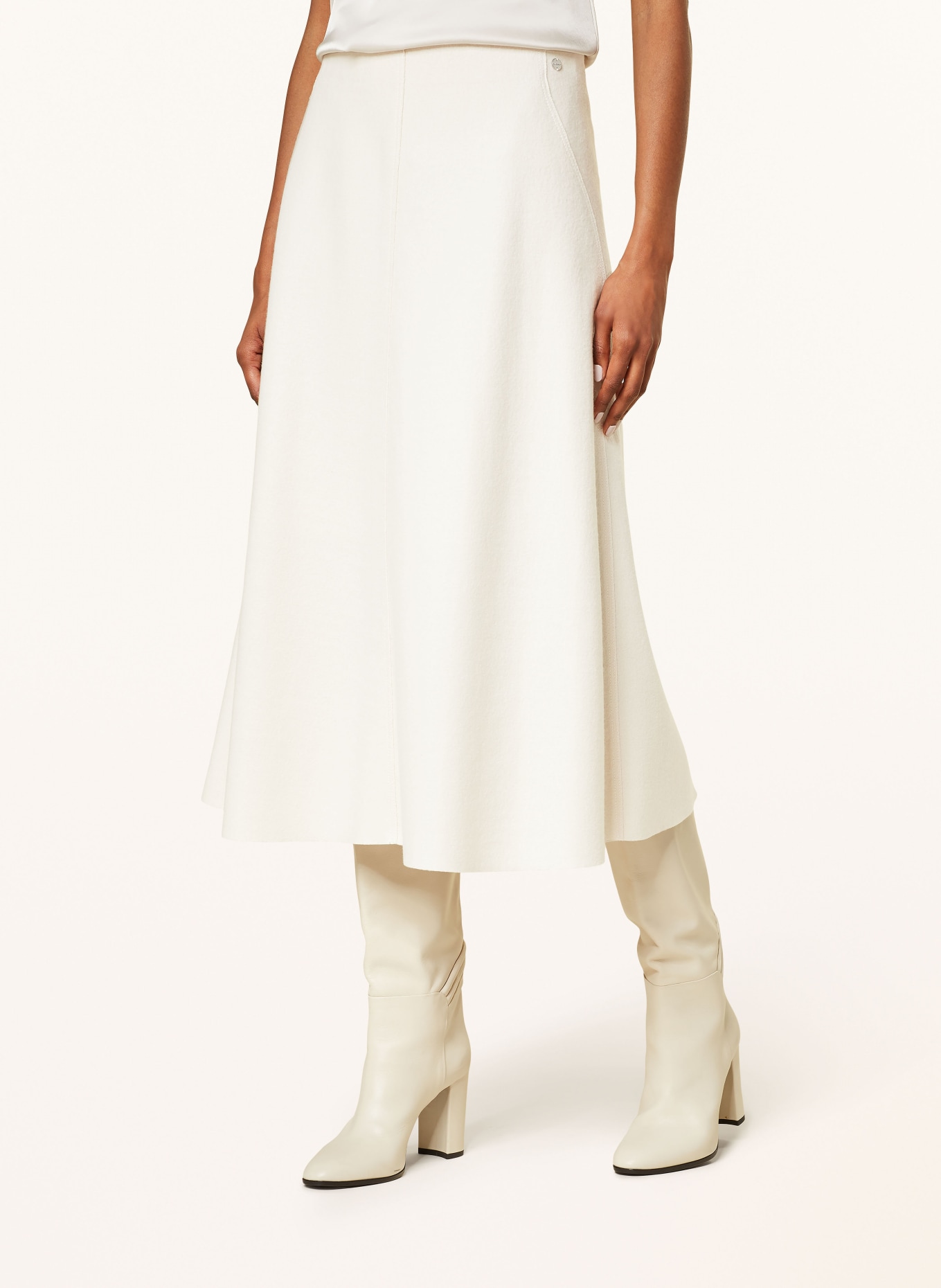 MARC CAIN Skirt, Color: ECRU (Image 4)