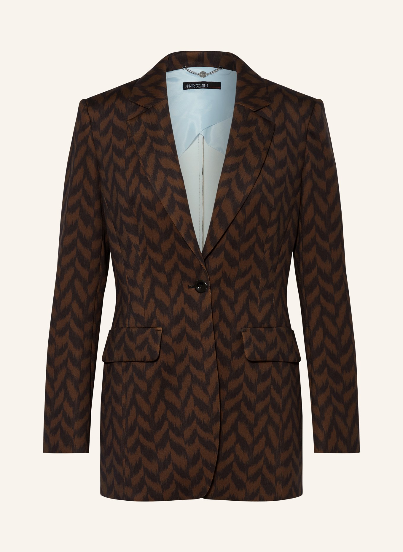 MARC CAIN Jersey blazer: 691 deep wood