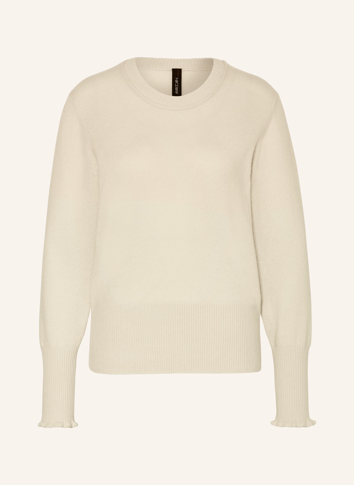 MARC CAIN Cashmere sweater: 182 smoke