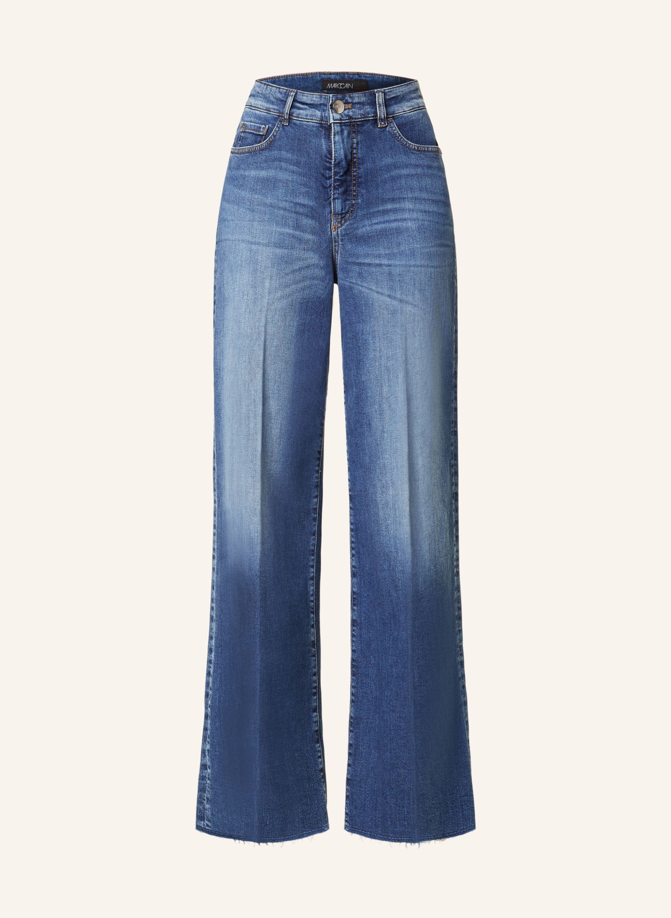 MARC CAIN Straight jeans, Color: 357 vintage indigo (Image 1)