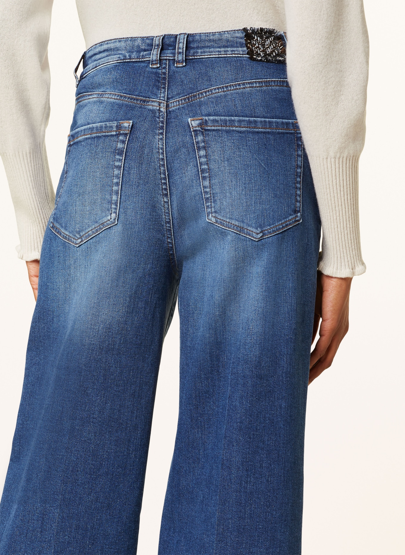 MARC CAIN Straight jeans, Color: 357 vintage indigo (Image 5)