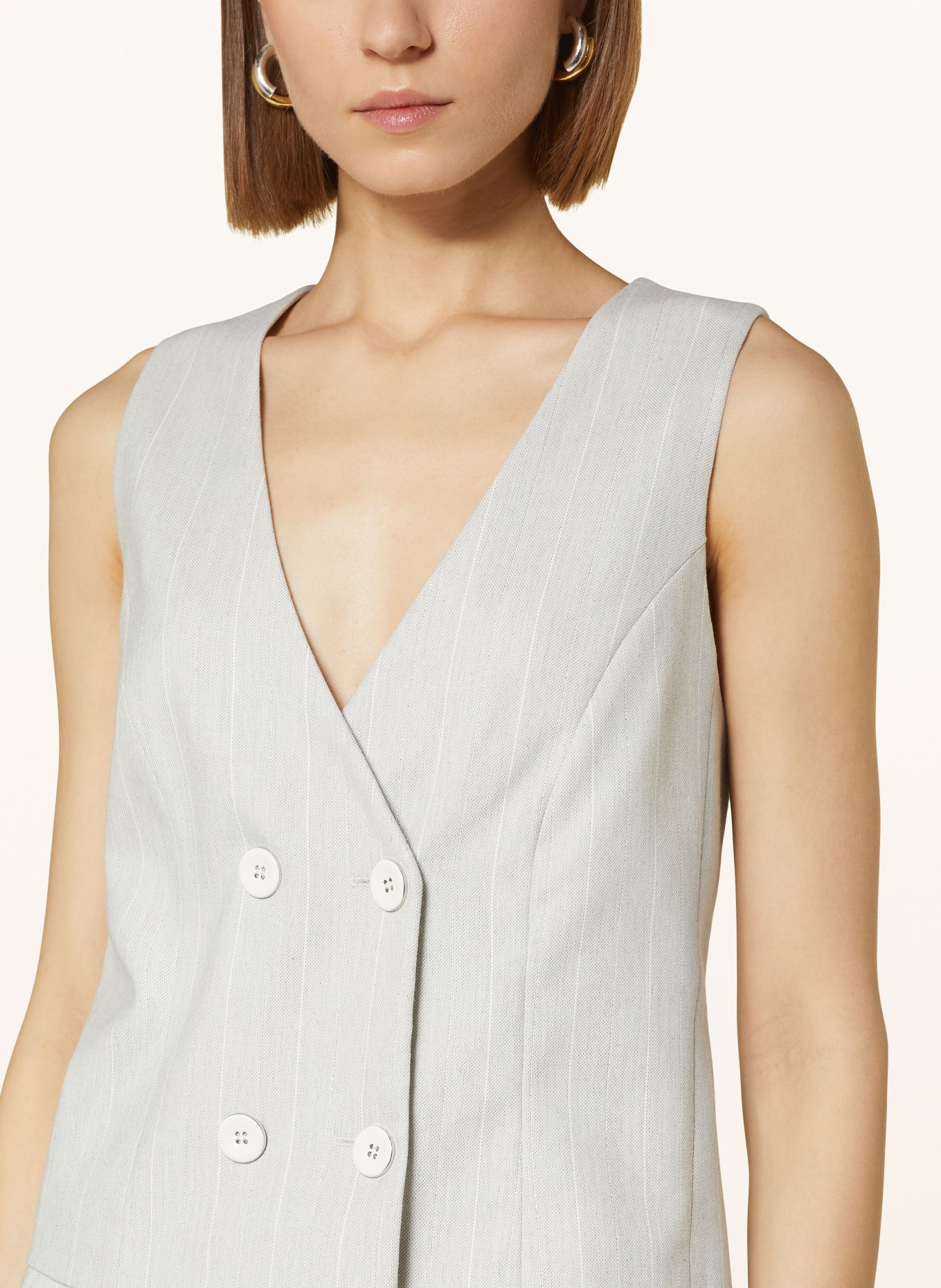 MARC CAIN Blazer vest, Color: 182 smoke (Image 4)