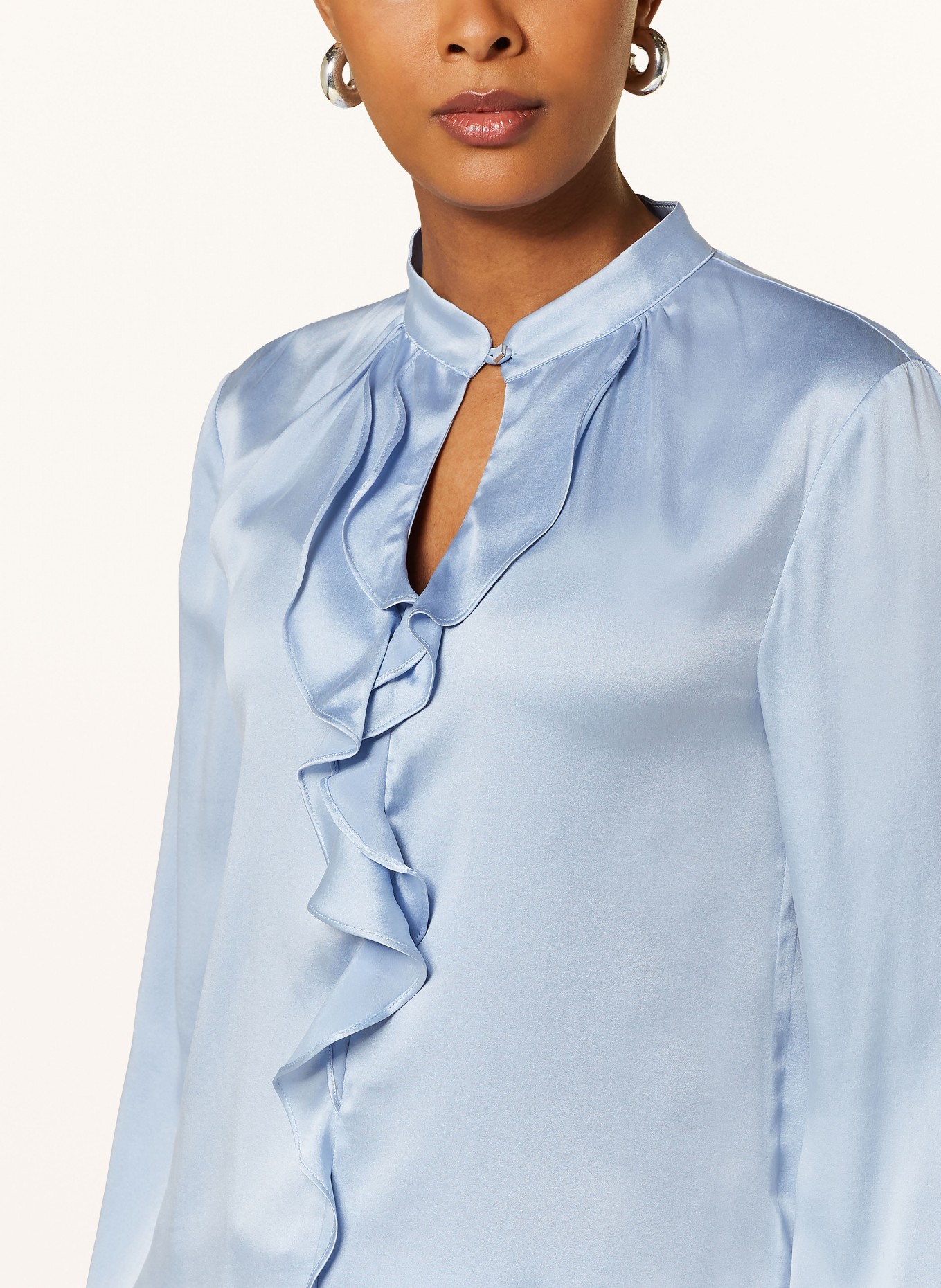 MARC CAIN Bluse, Farbe: HELLBLAU (Bild 4)