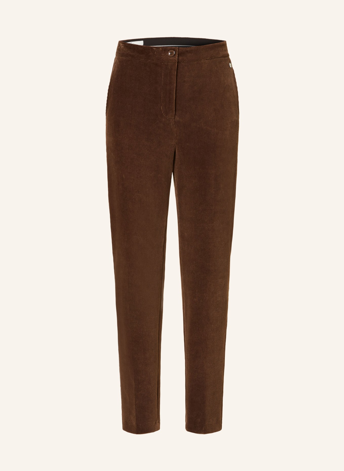 MARC CAIN Corduroy trousers FUSHUN, Color: DARK BROWN (Image 1)