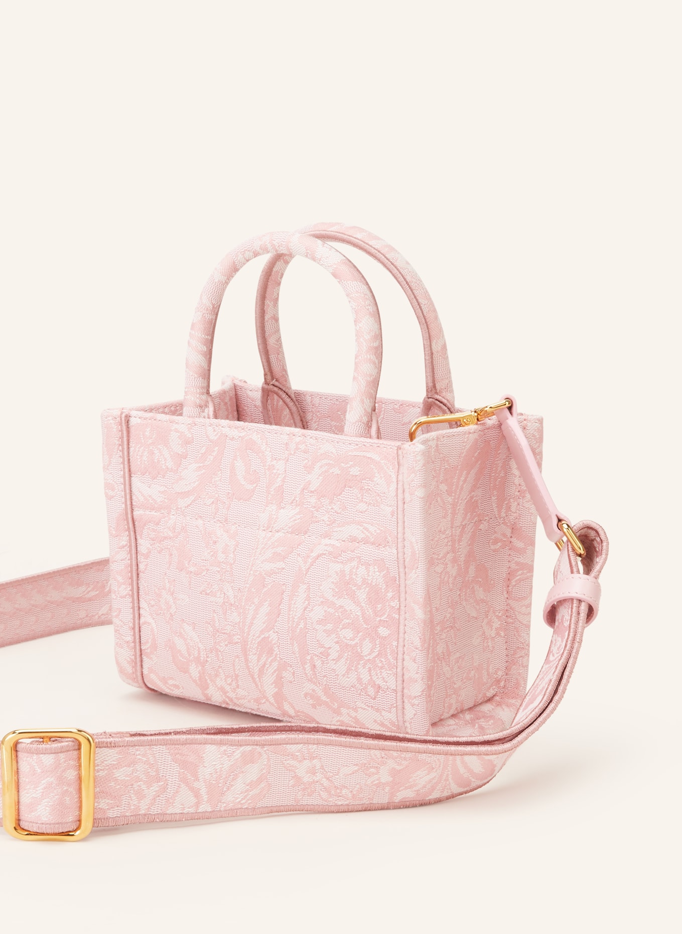 VERSACE Handbag BAROCCO ATHENA EXTRA SMALL, Color: PINK/ WHITE/ LIGHT PINK (Image 2)