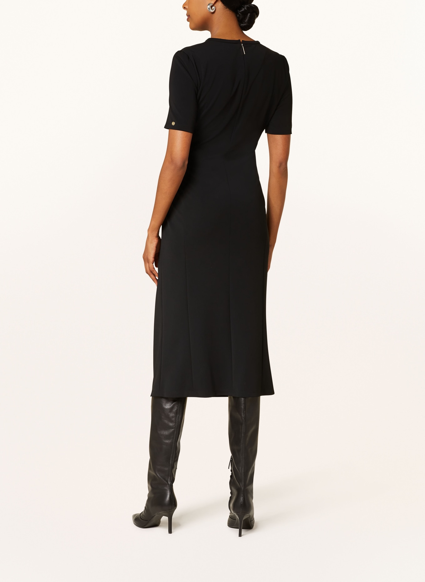 MARC CAIN Sheath dress, Color: BLACK (Image 3)
