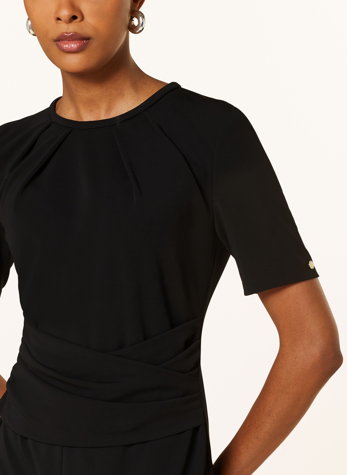 MARC CAIN Sheath dress, Color: BLACK (Image 4)