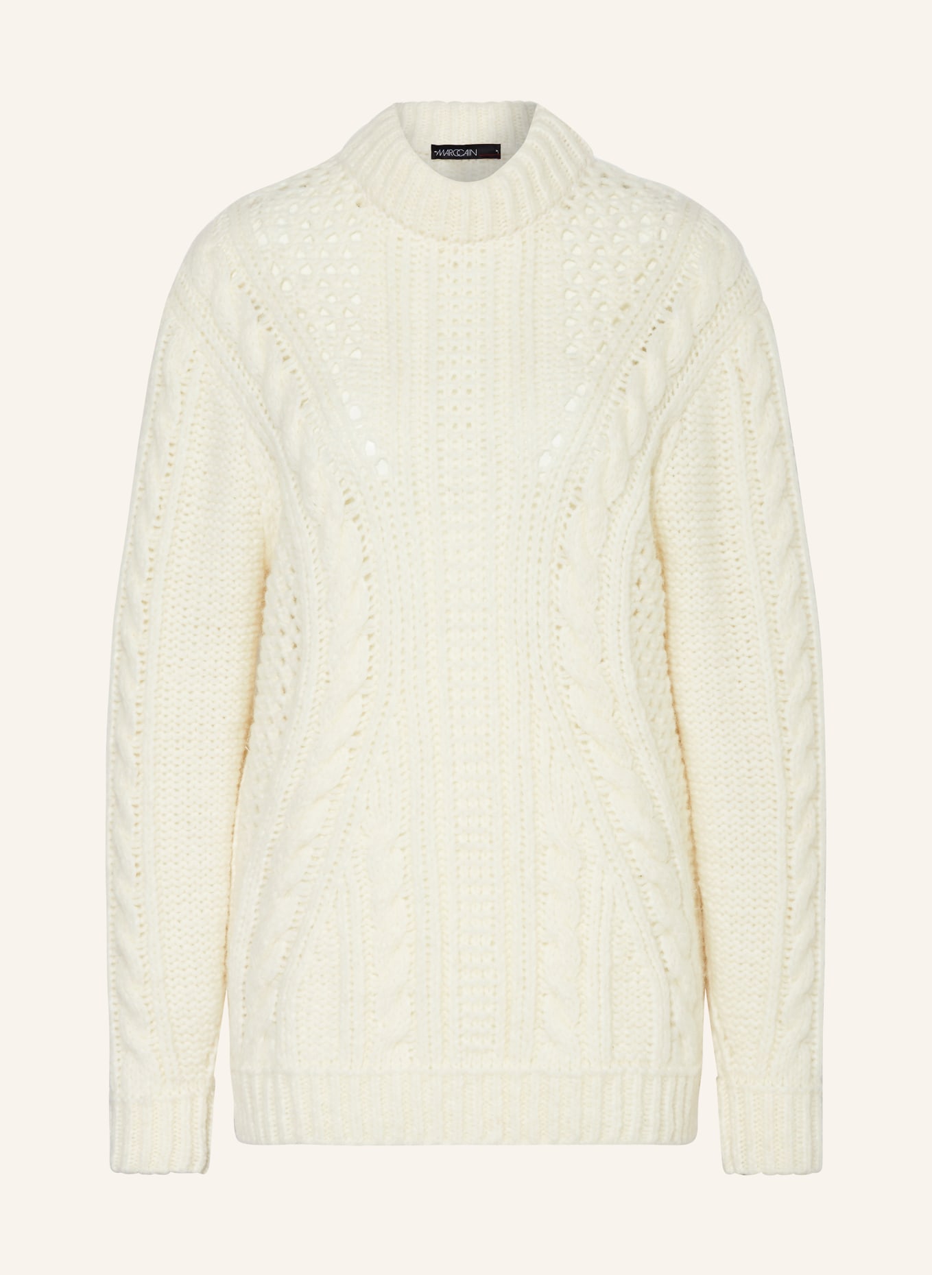 MARC CAIN pull: ÉCRU