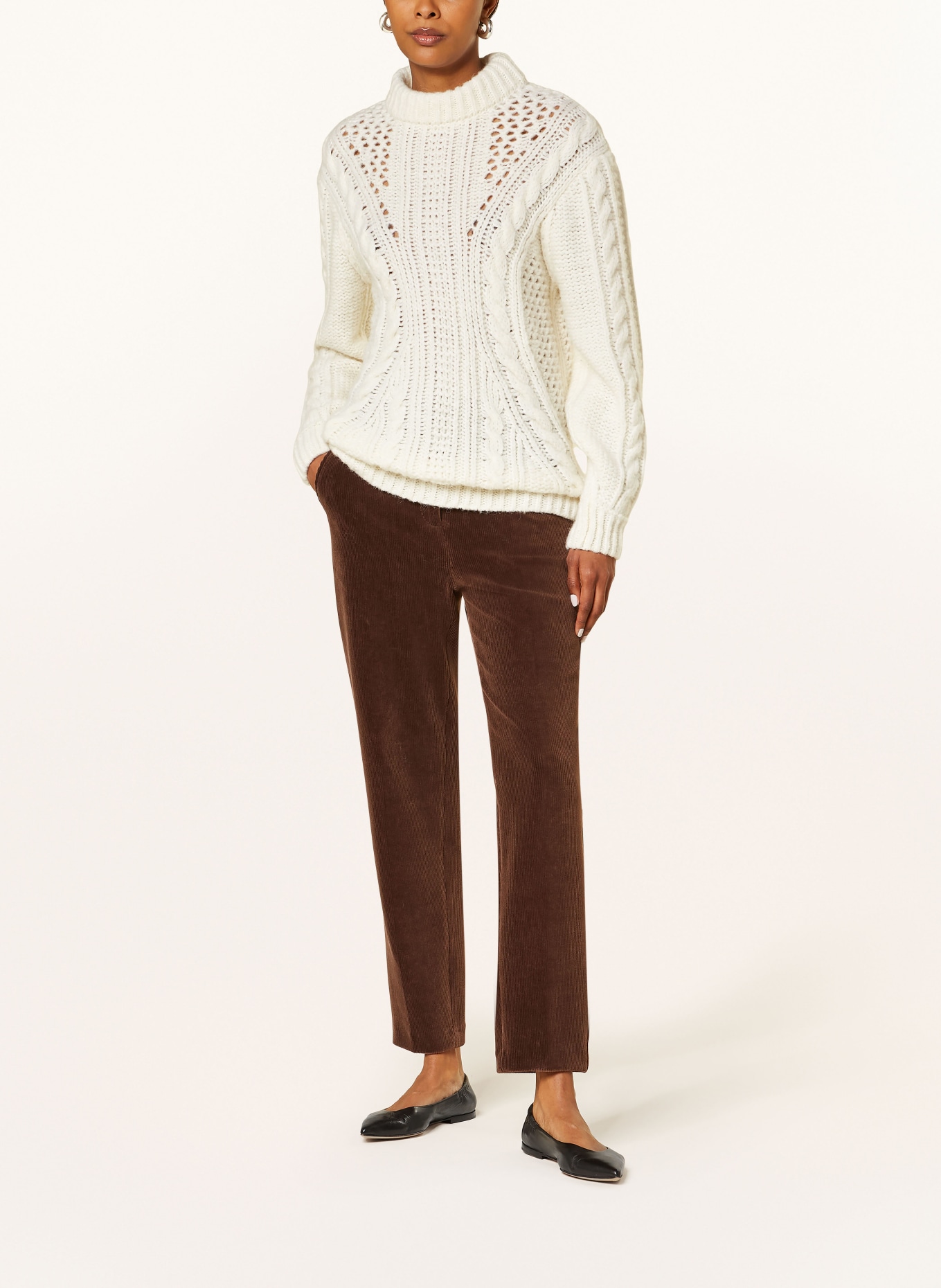 MARC CAIN pull: ÉCRU