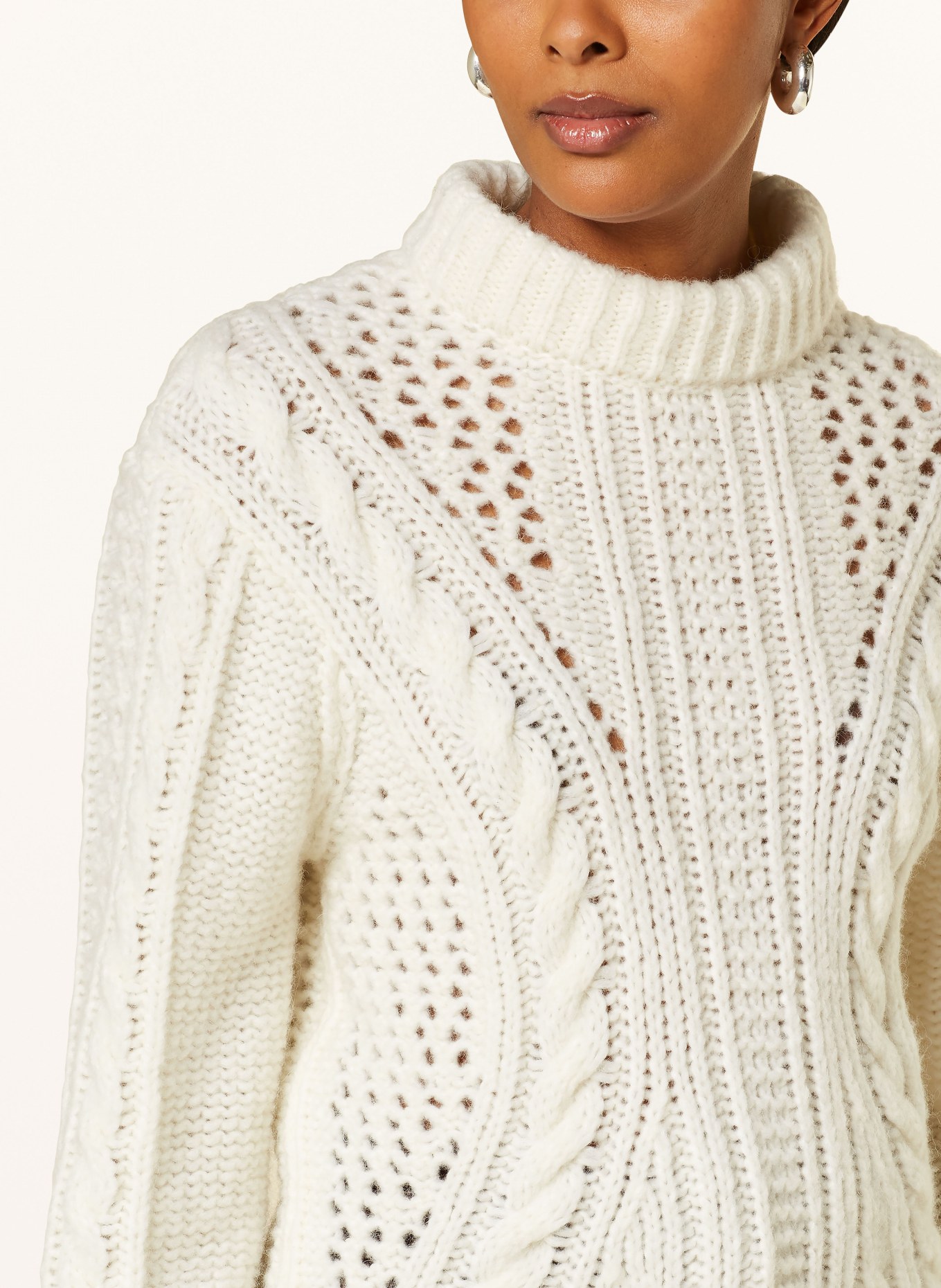 MARC CAIN pull: ÉCRU