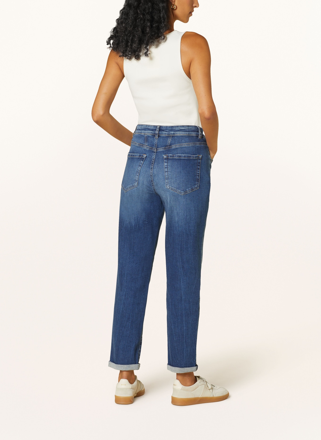 MARC CAIN Mom Jeans, Farbe: 353 blue denim (Bild 3)