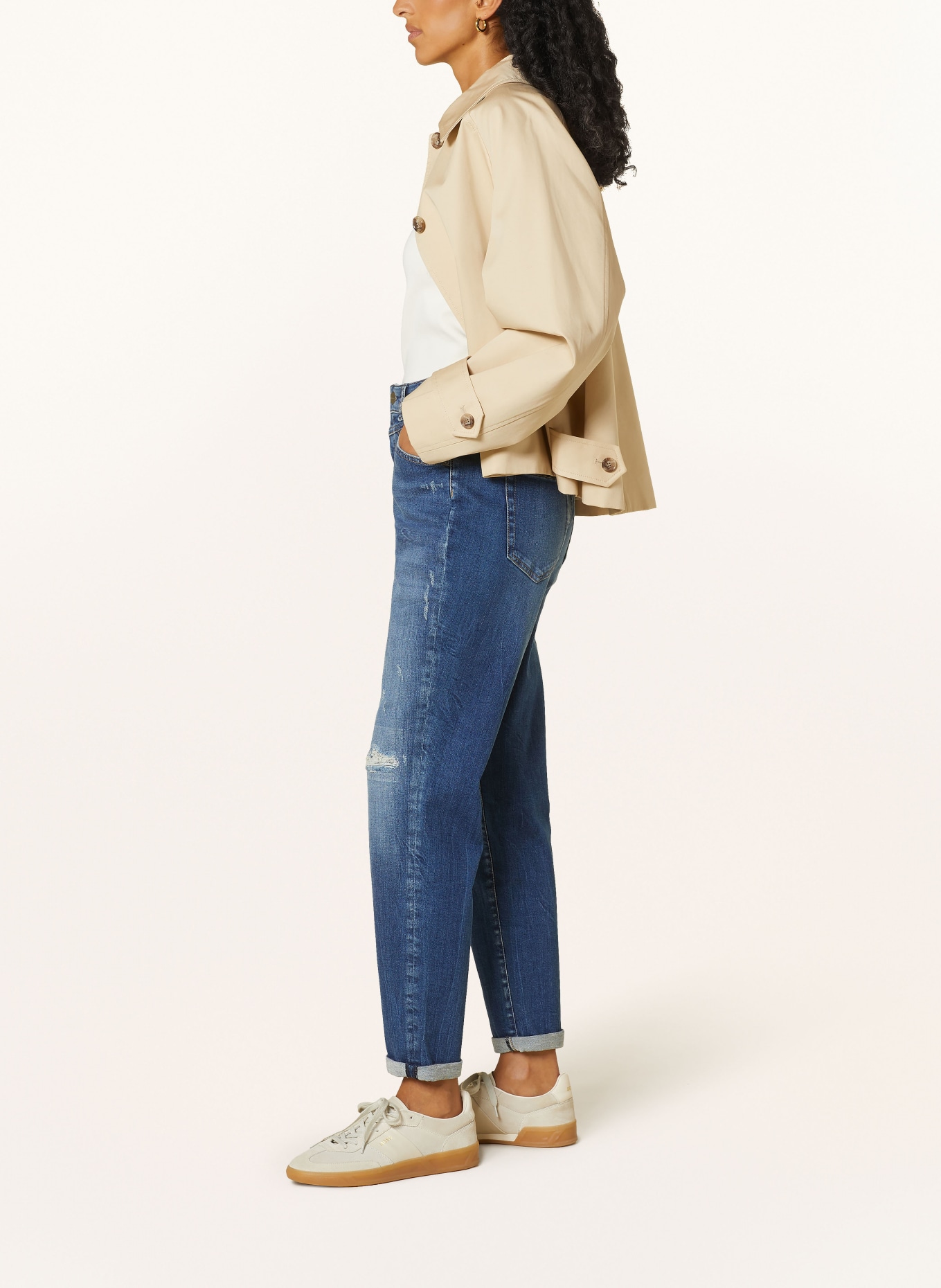 MARC CAIN Mom Jeans, Farbe: 353 blue denim (Bild 4)