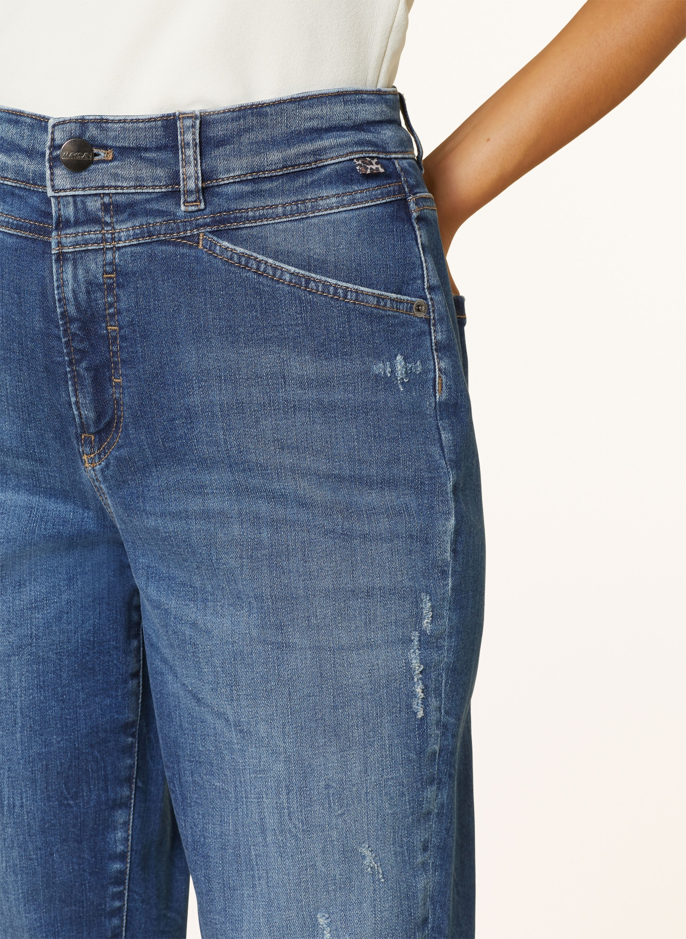 MARC CAIN Mom Jeans, Farbe: 353 blue denim (Bild 5)