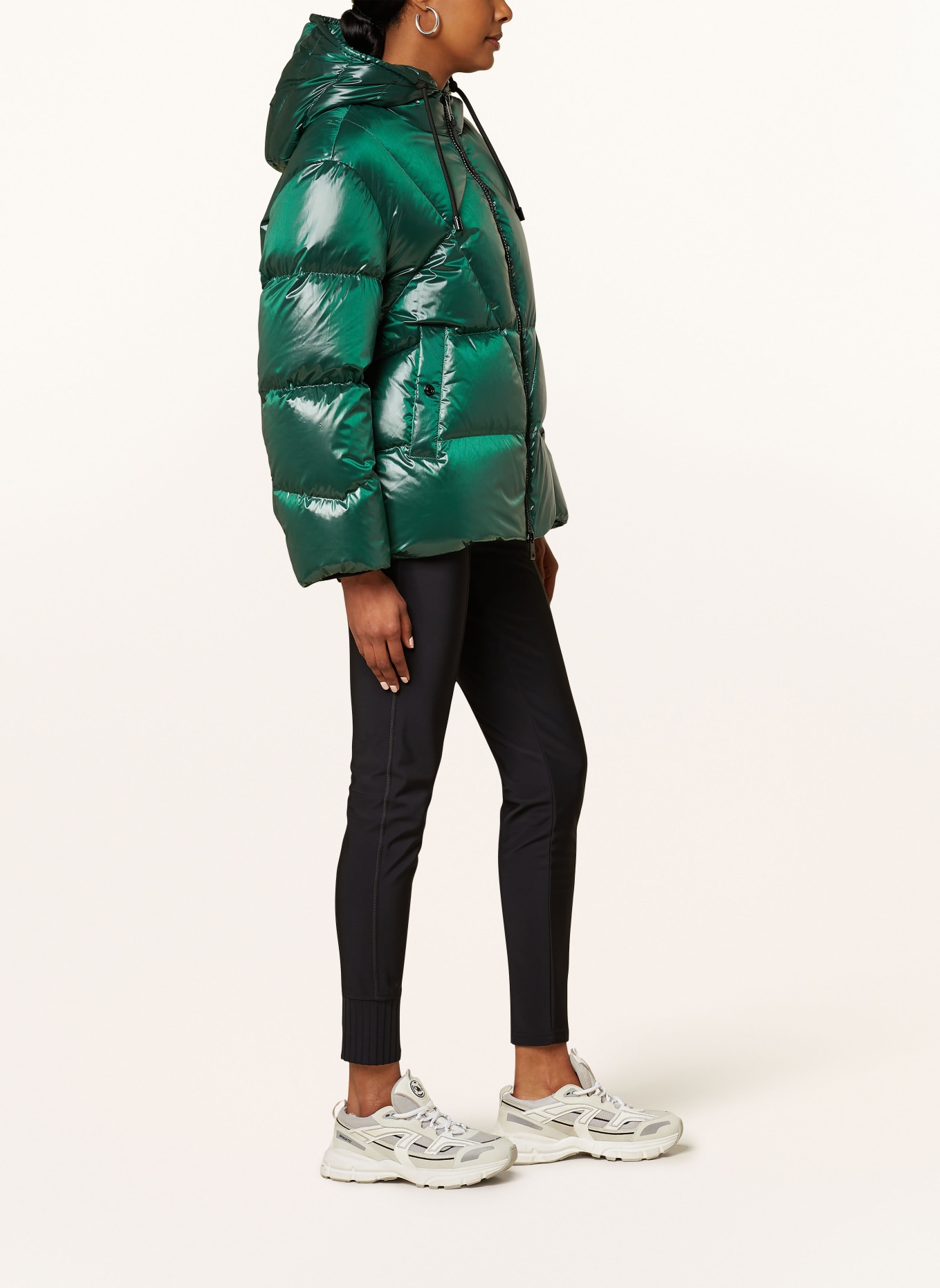 MARC CAIN Péřová bunda: 557 brilliant green new