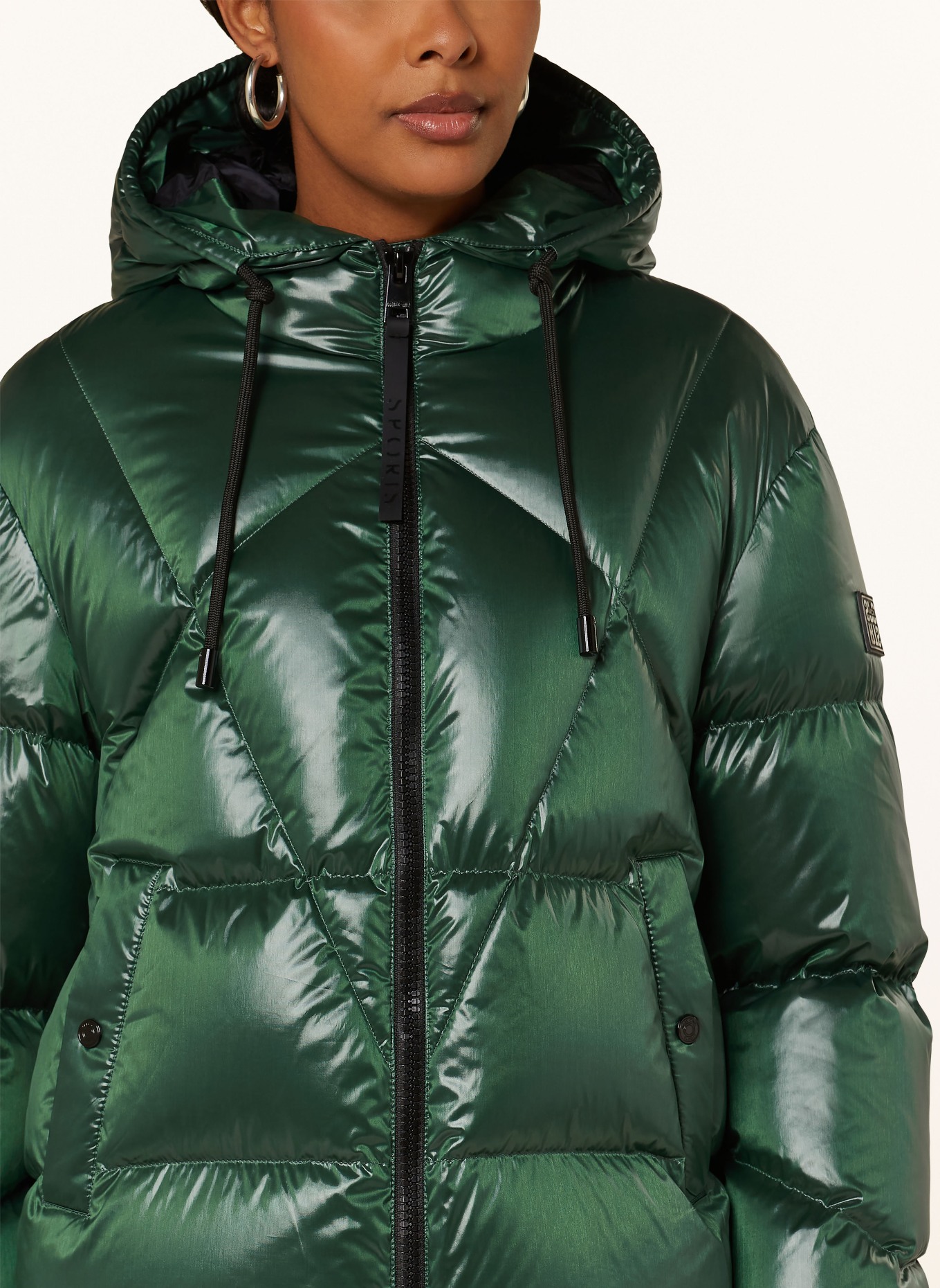 MARC CAIN Down jacket in 557 brilliant green new