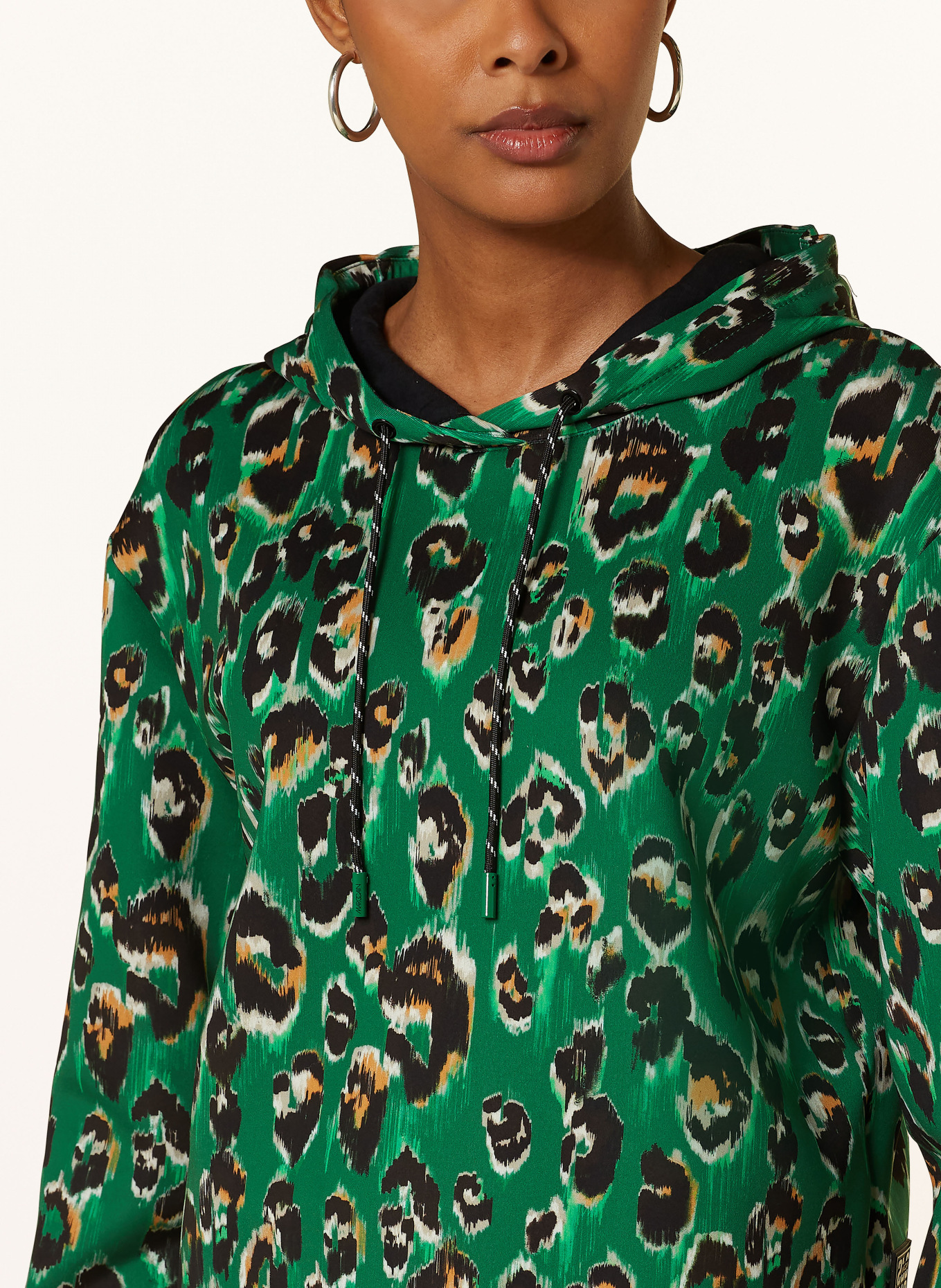 MARC CAIN Hoodie in 557 brilliant green new