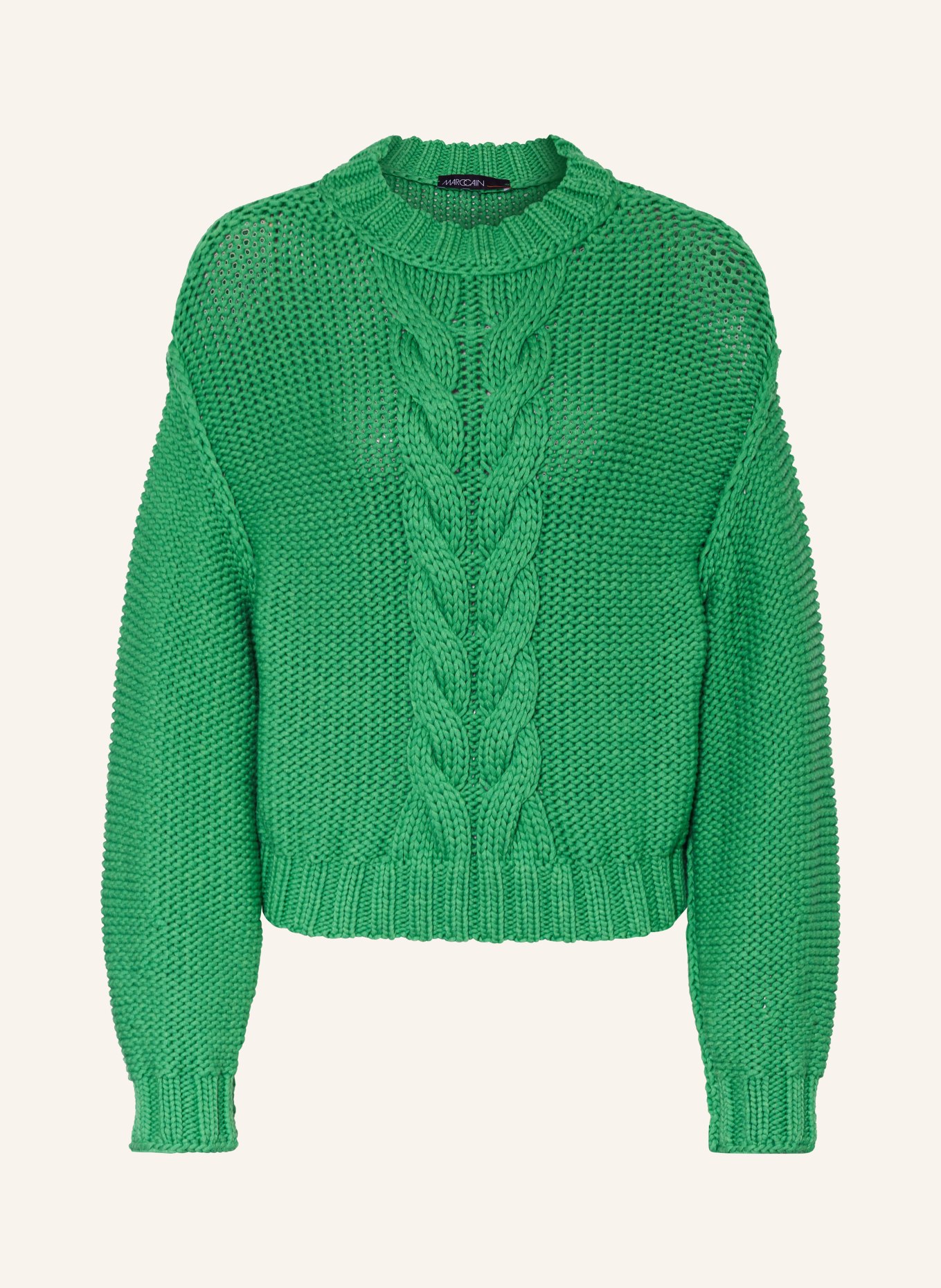 MARC CAIN Pullover: 552 bright basil leaf