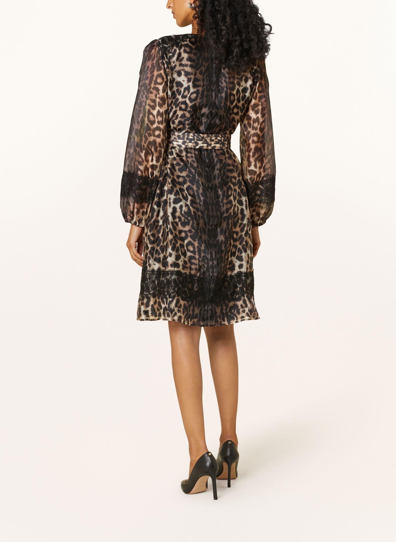 MARC CAIN Sukienka z koronką: 625 shiny sand