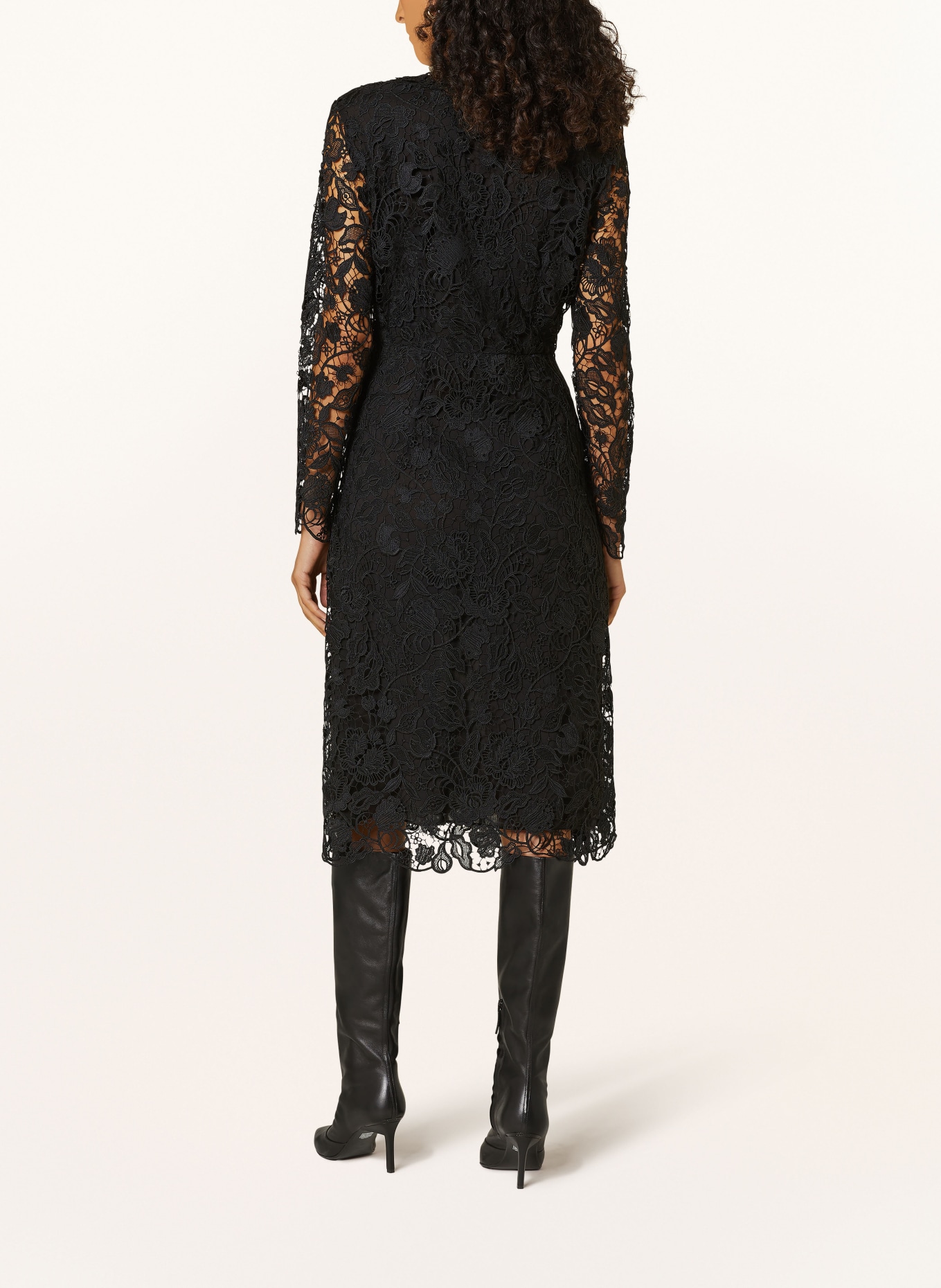 MARC CAIN Shirt dress in lace