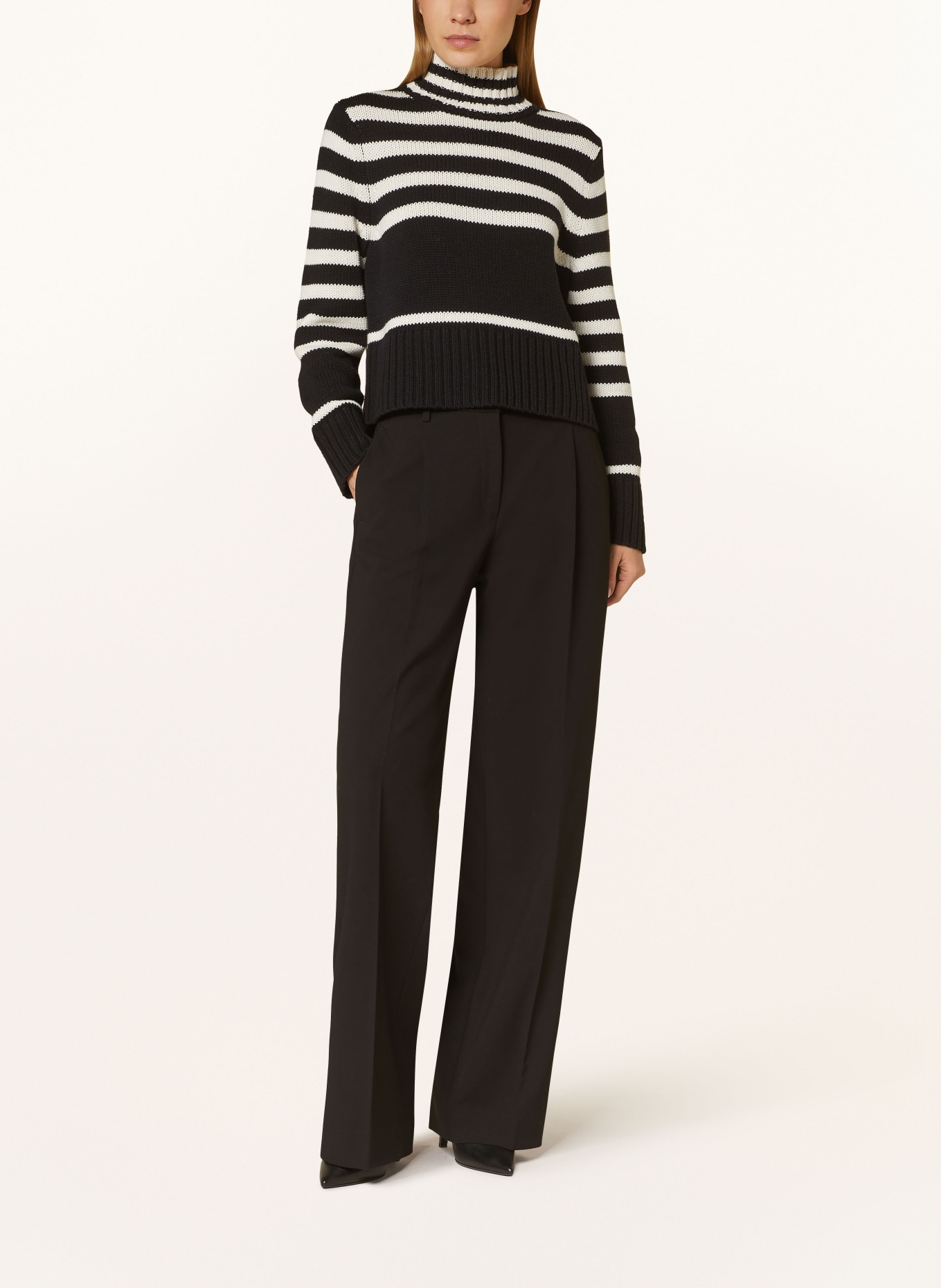 MAC Marlenehose CHAJA: SCHWARZ