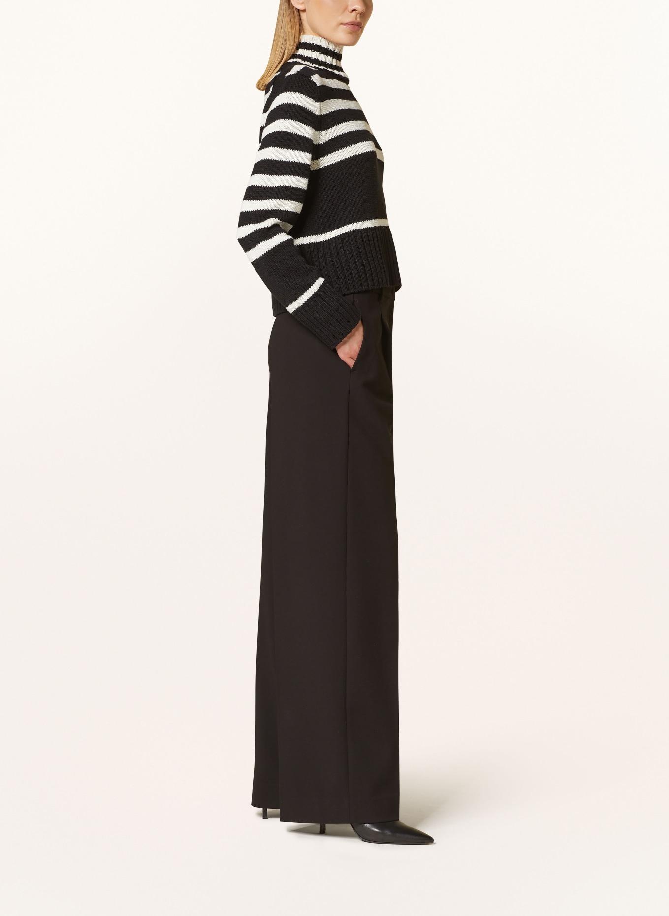 MAC Marlenehose CHAJA: SCHWARZ