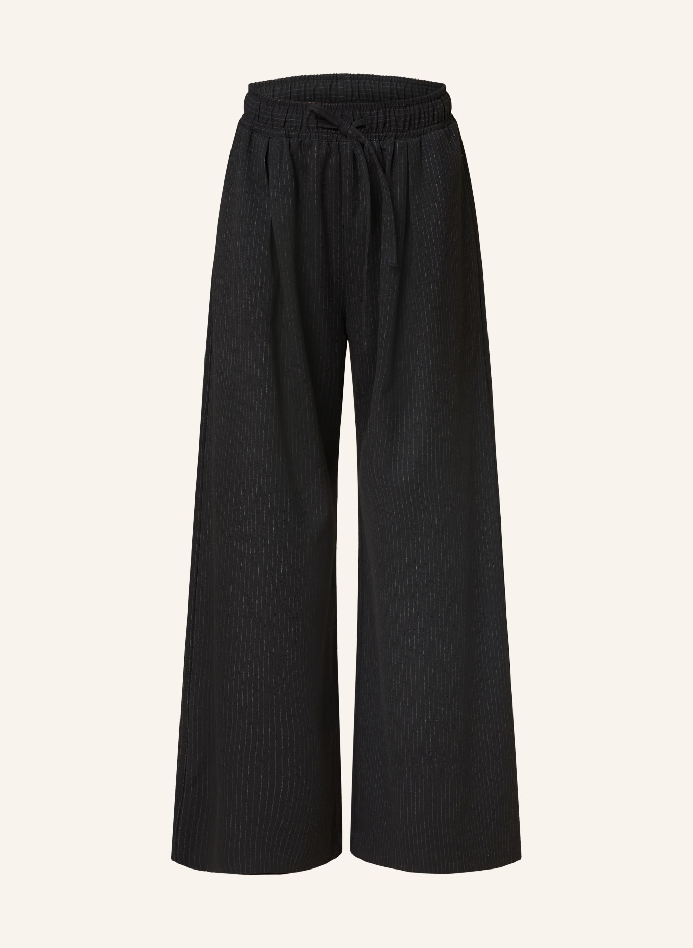 SoSUE Wide leg trousers, Color: BLACK (Image 1)