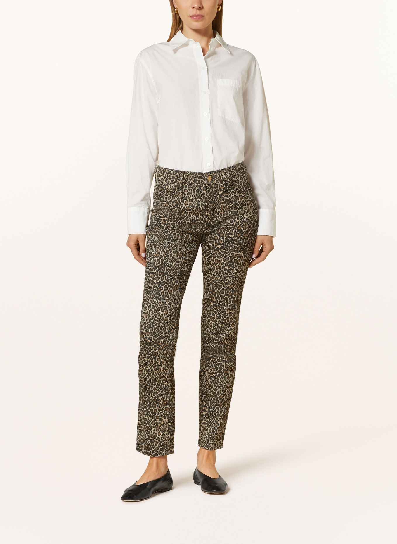 MAC Jeans DREAM, Farbe: 225Animal print tie frontMini Shirt Dress (Bild 2)