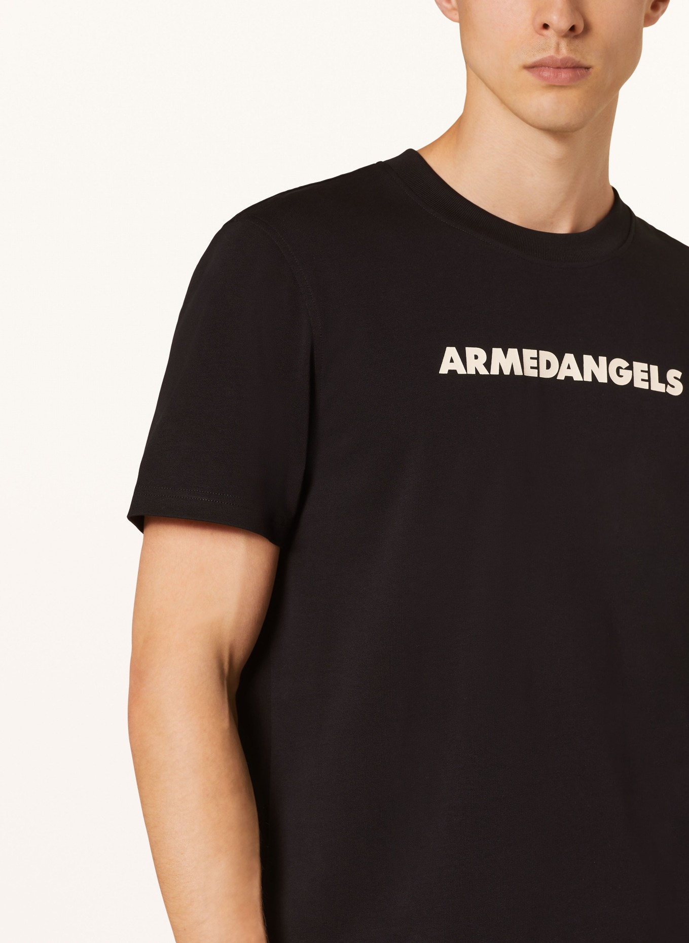 ARMEDANGELS T-shirt TAALU, Color: BLACK (Image 4)