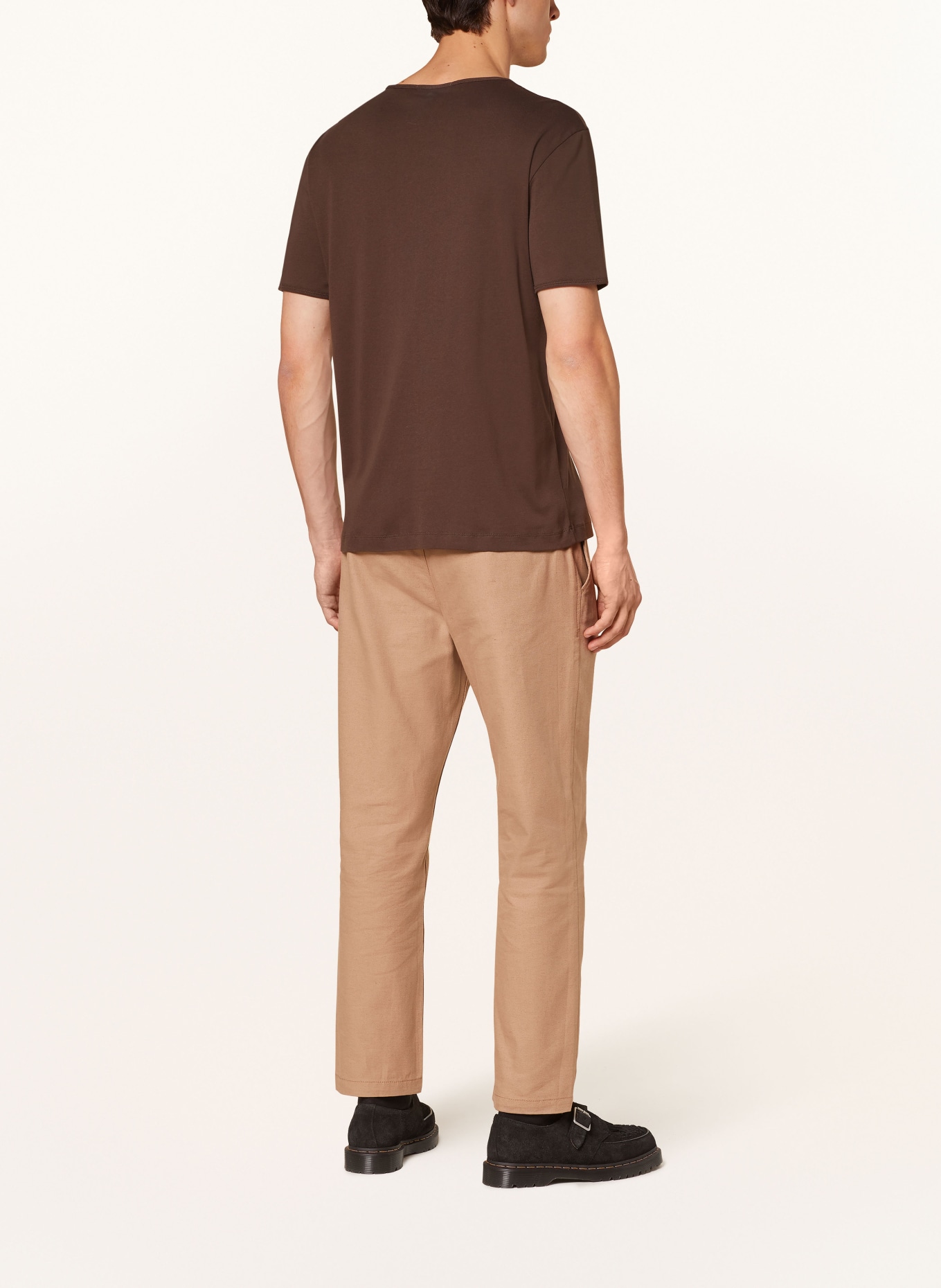 ARMEDANGELS T-shirt FLATAA: BROWN