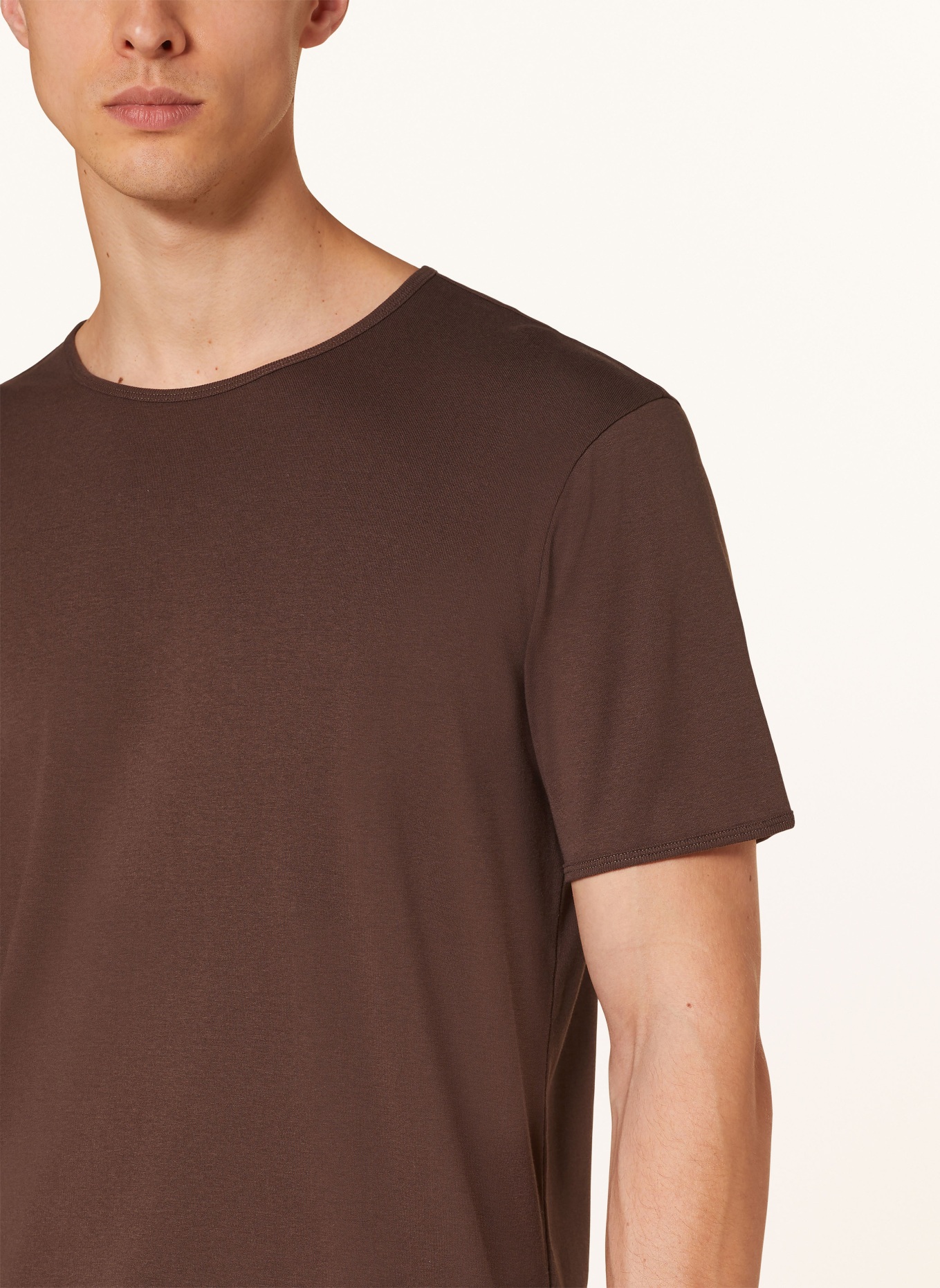 ARMEDANGELS T-shirt FLATAA: BROWN
