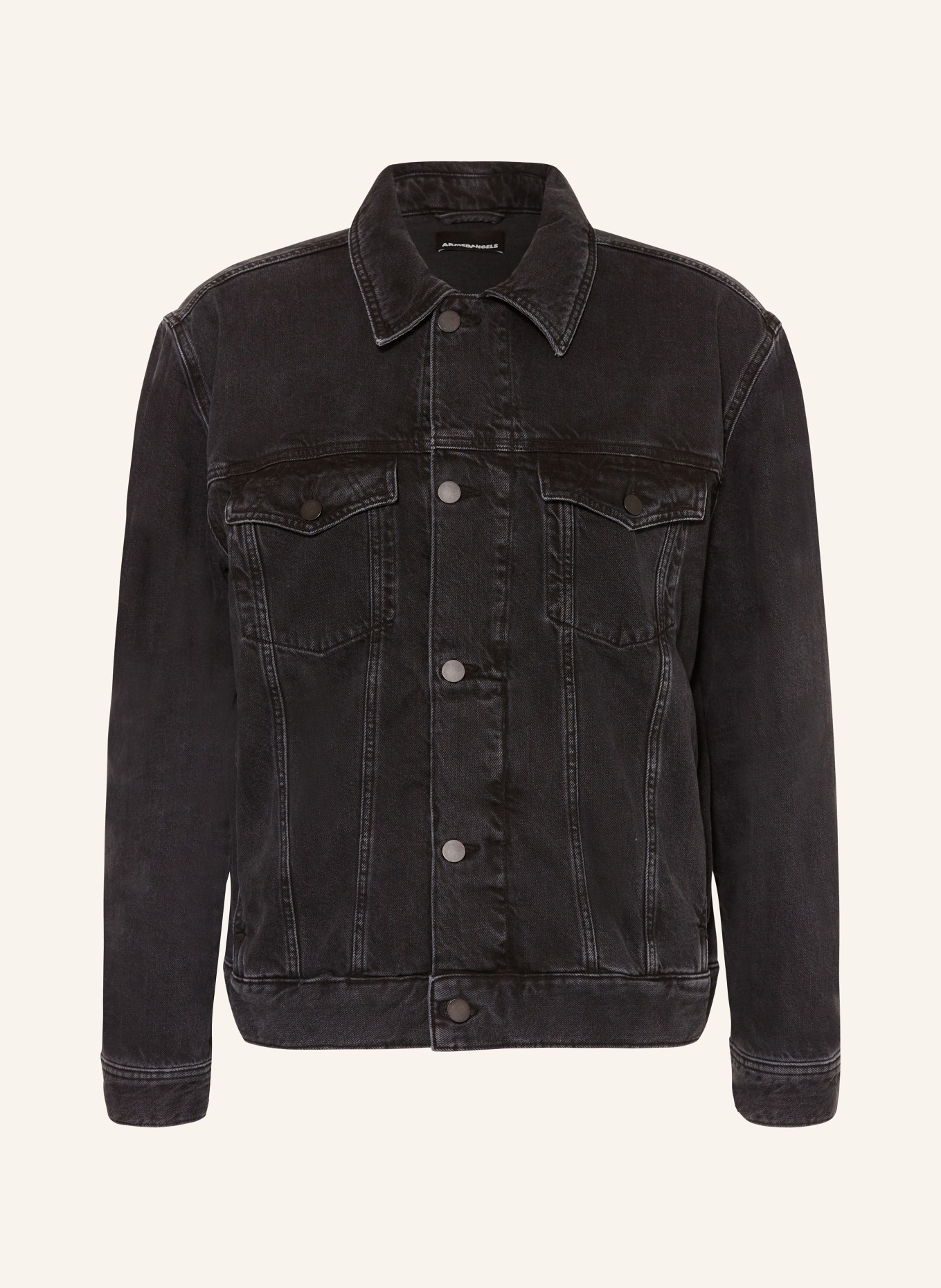 ARMEDANGELS Jeansjacke TRAAKA: SCHWARZ
