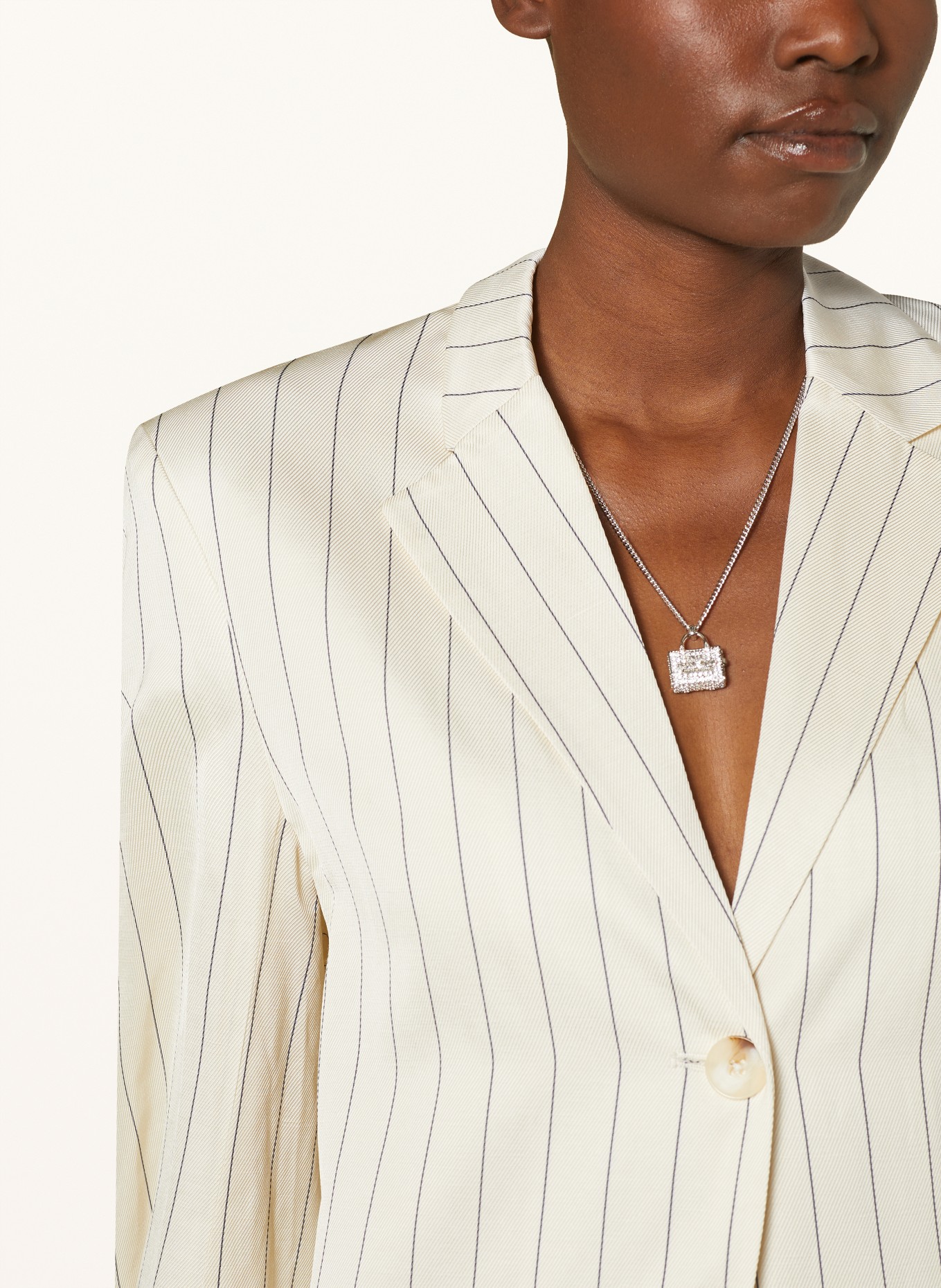 MARC JACOBS Halskette THE PAVE TOTE NECKLACE: SILBER
