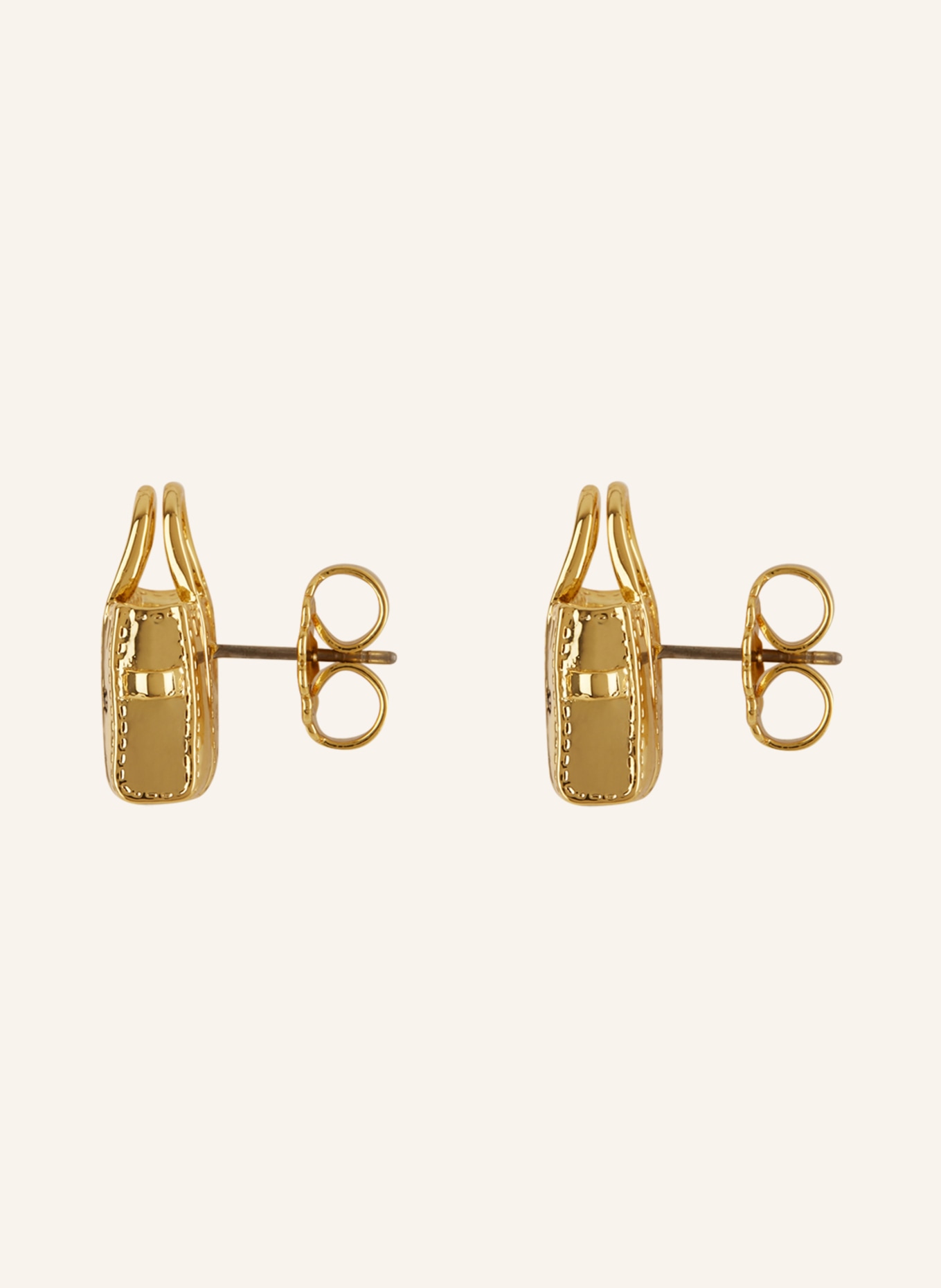 MARC JACOBS Ohrringe THE TOTE BAG STUDS: GOLD