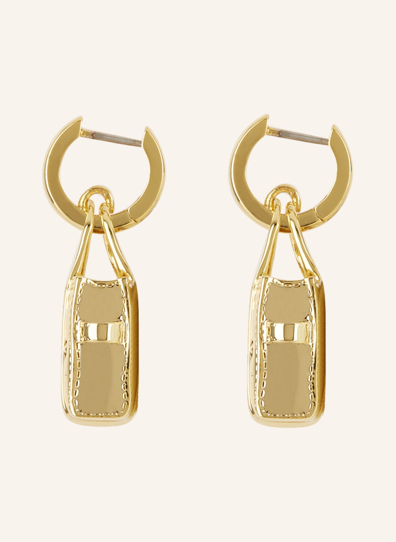 MARC JACOBS Oorbellen THE TOTE BAG EARRINGS: GOUD