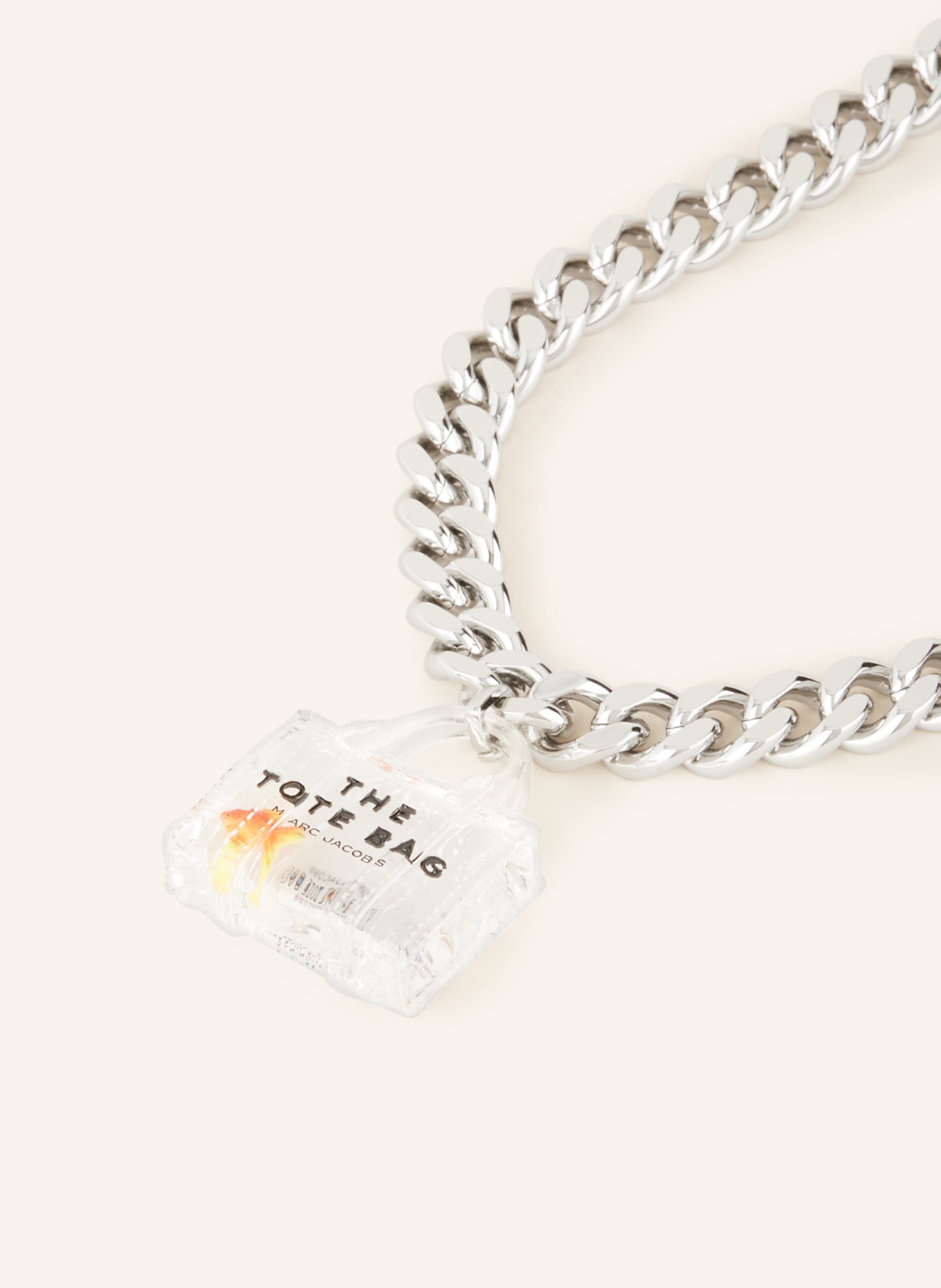 【関税込み】Marc Jacobs 'The Tote Bag Goldfish' ネックレス Marc Jacobs Tote Bag Goldfish Necklace in Metallic | Lyst