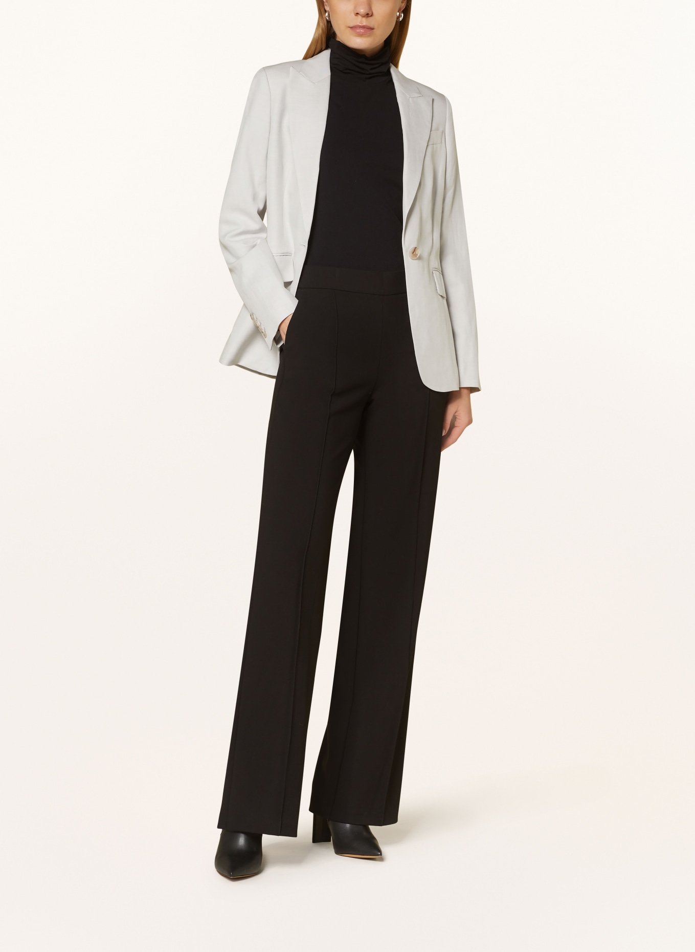 MAC Wide leg trousers CHIARA SMART, Color: BLACK (Image 2)