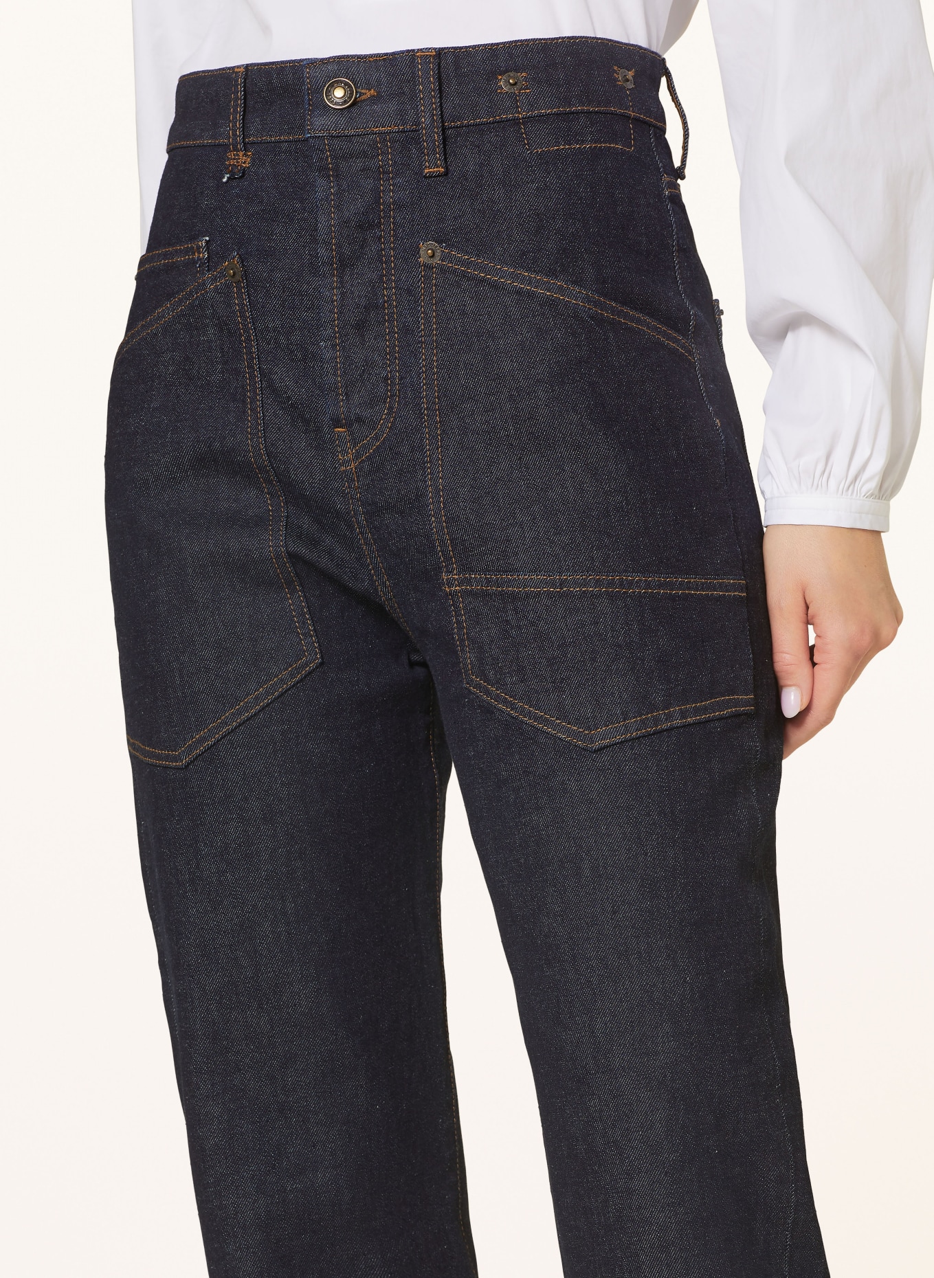 MAC Boyfriend džíny BAGGY: D683 fashion rinsed