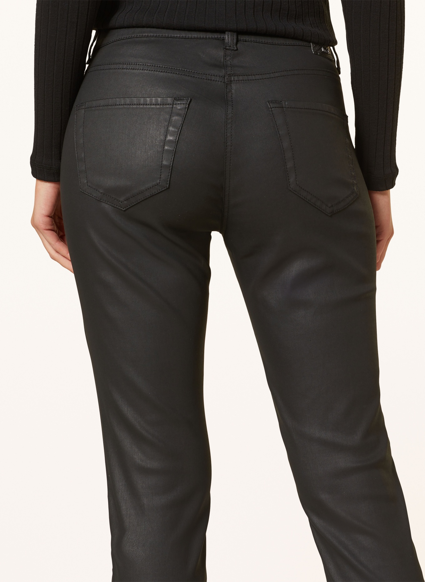 MAC Coated textured jeans SLIM, Color: 090 BLACK (Image 5)